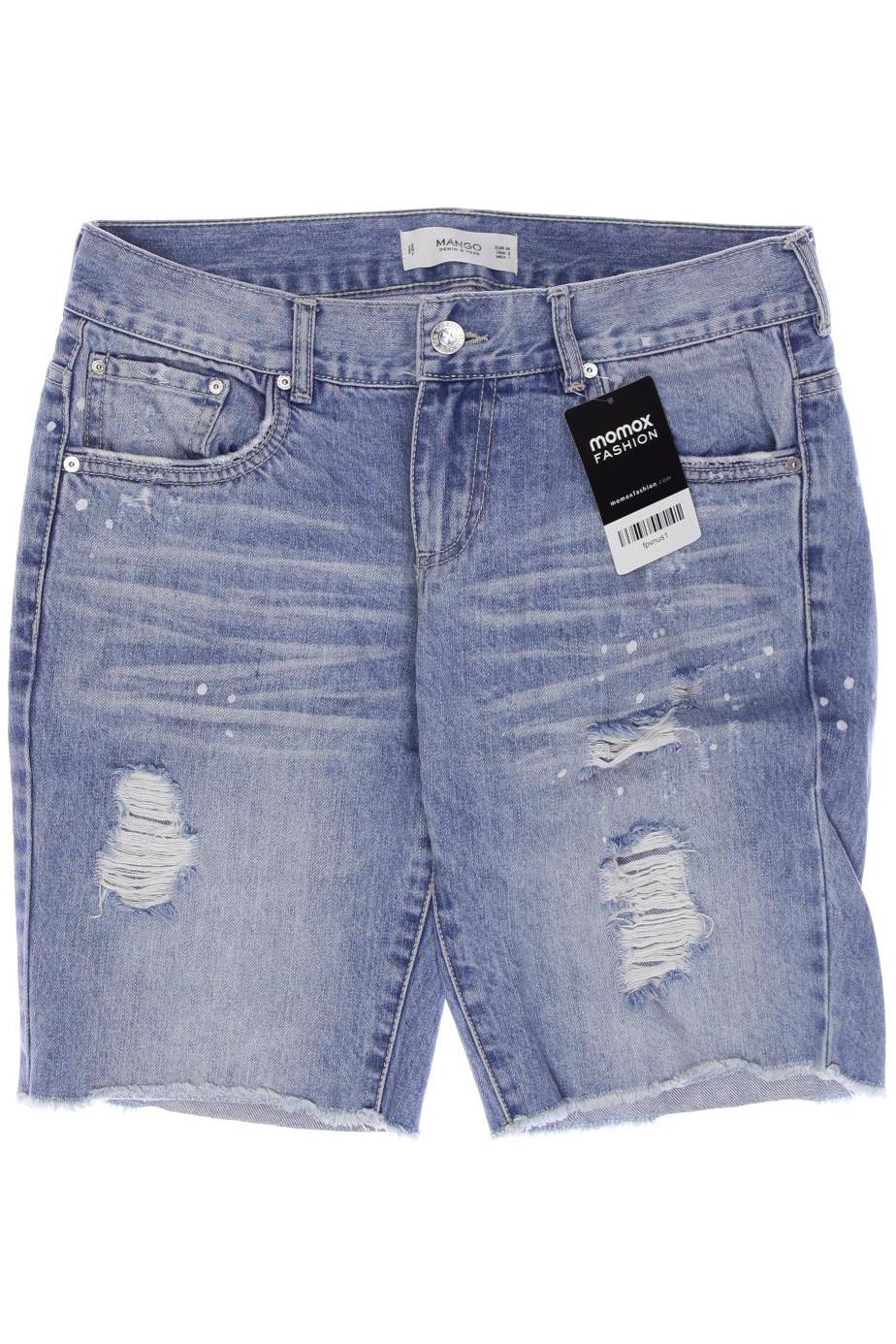 

MANGO Damen Shorts, hellblau