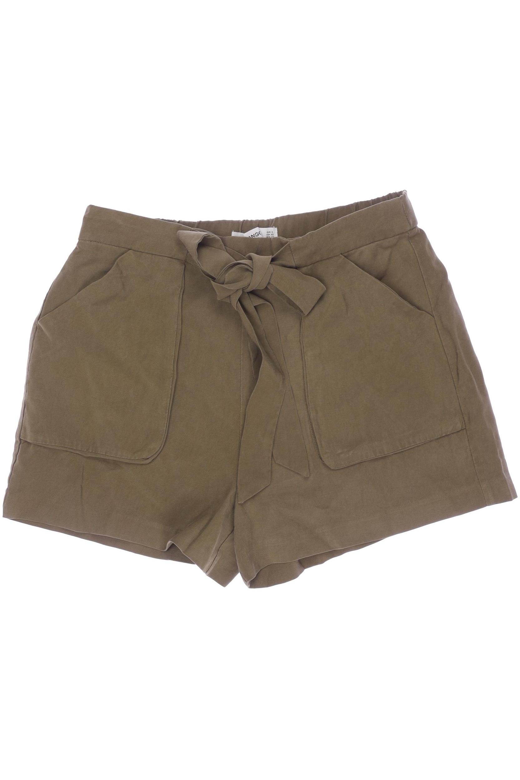 

Mango Damen Shorts, grün, Gr. 36