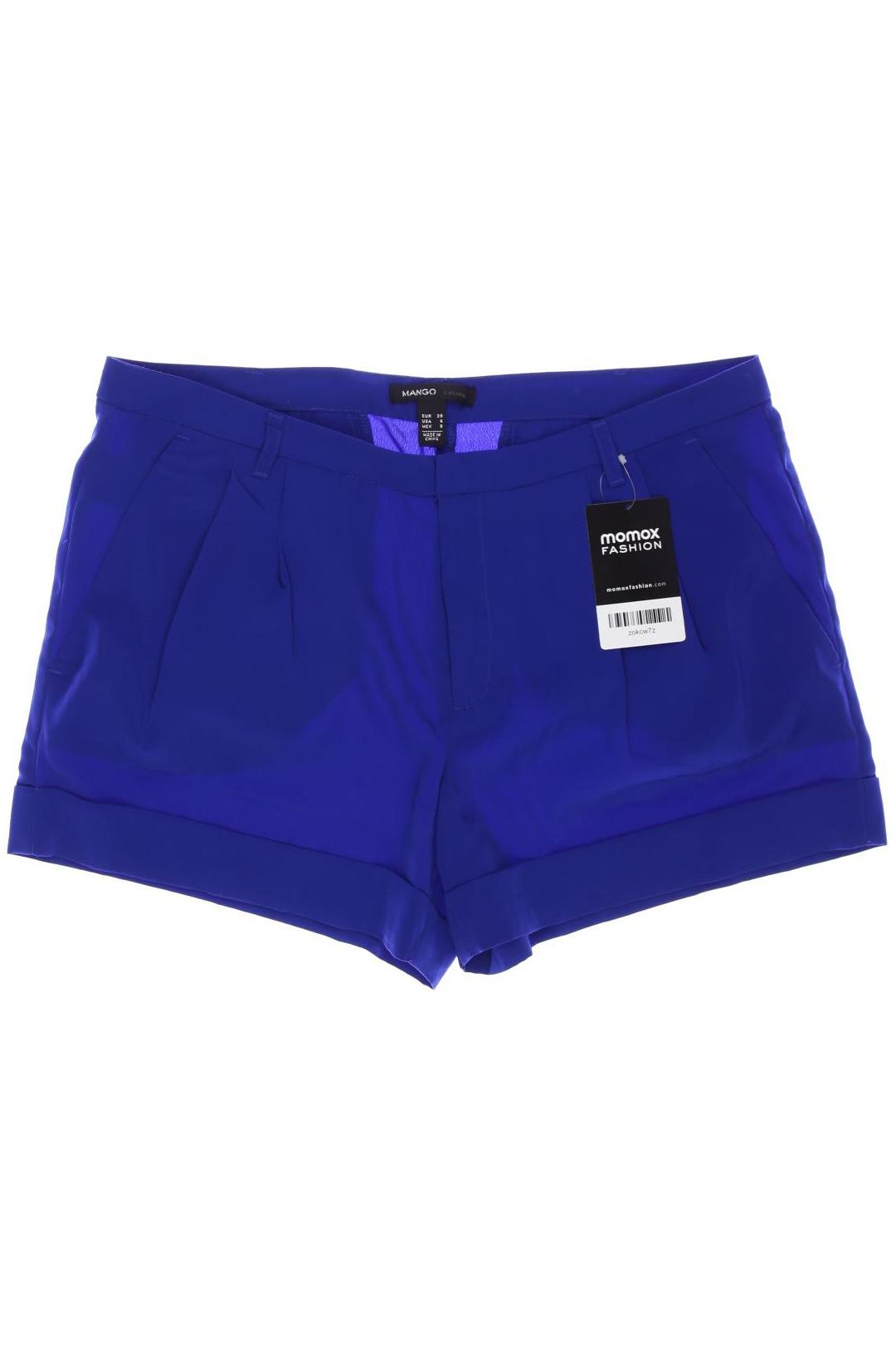 

Mango Damen Shorts, blau, Gr. 38