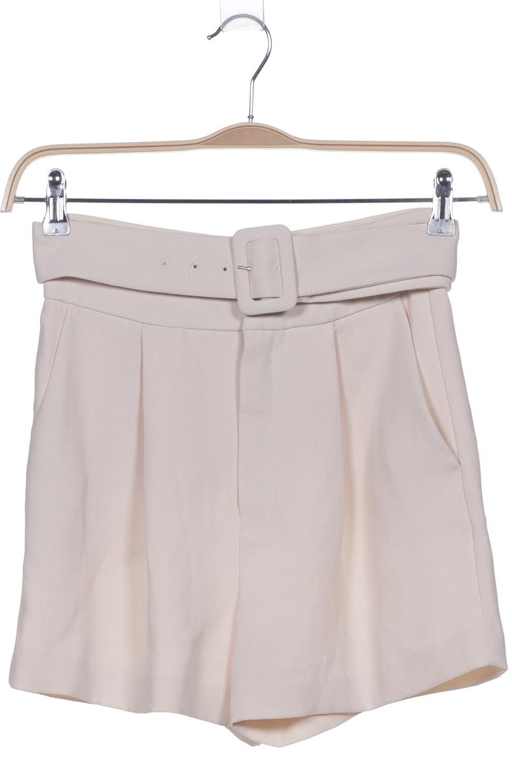 

Mango Damen Shorts, cremeweiß, Gr. 34