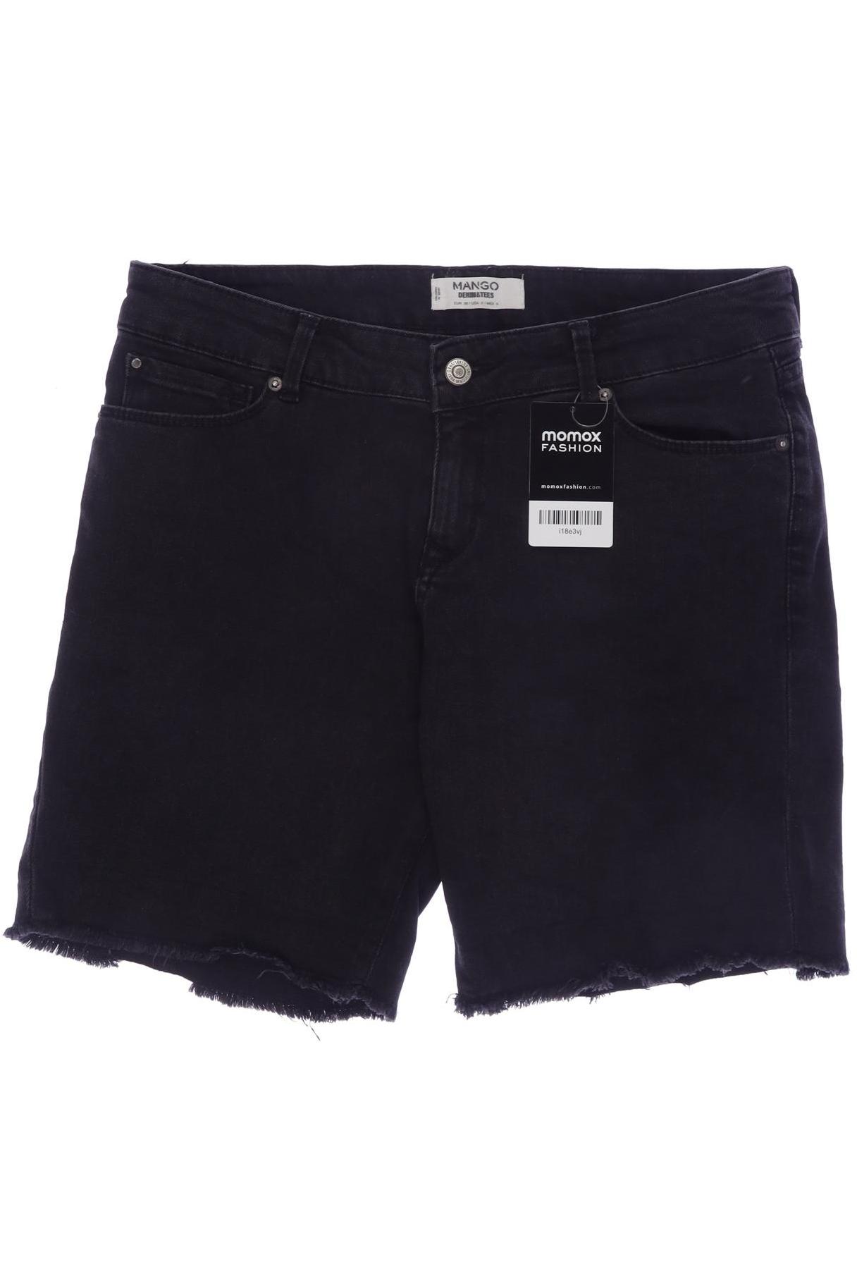 

Mango Damen Shorts, schwarz, Gr. 38