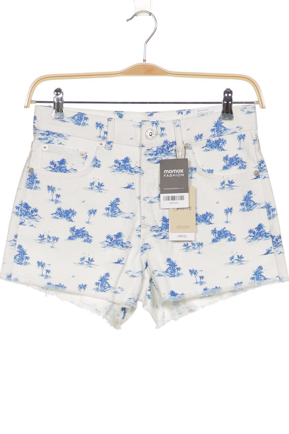 

MANGO Damen Shorts, weiß