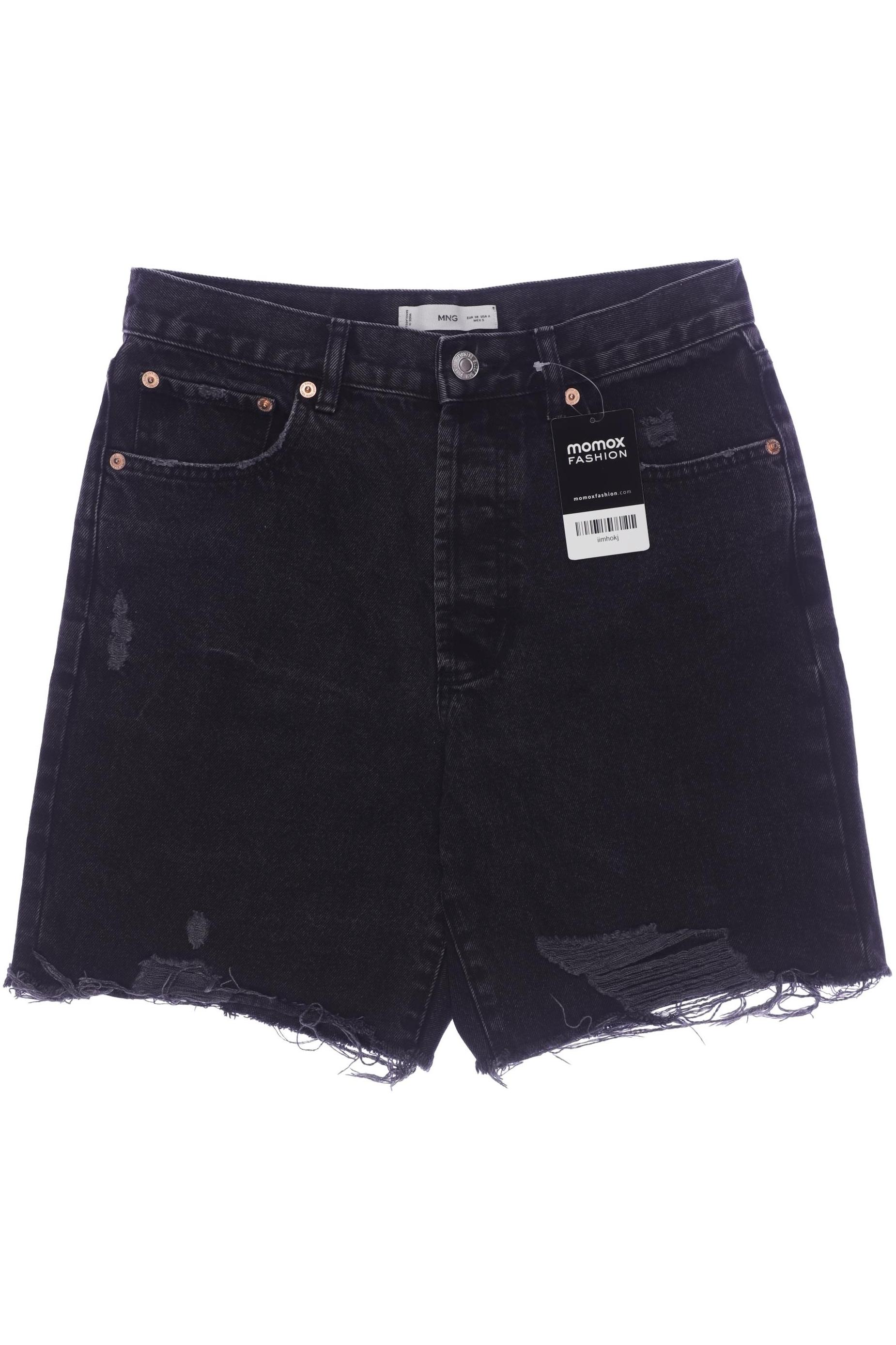 

Mango Damen Shorts, schwarz, Gr. 38