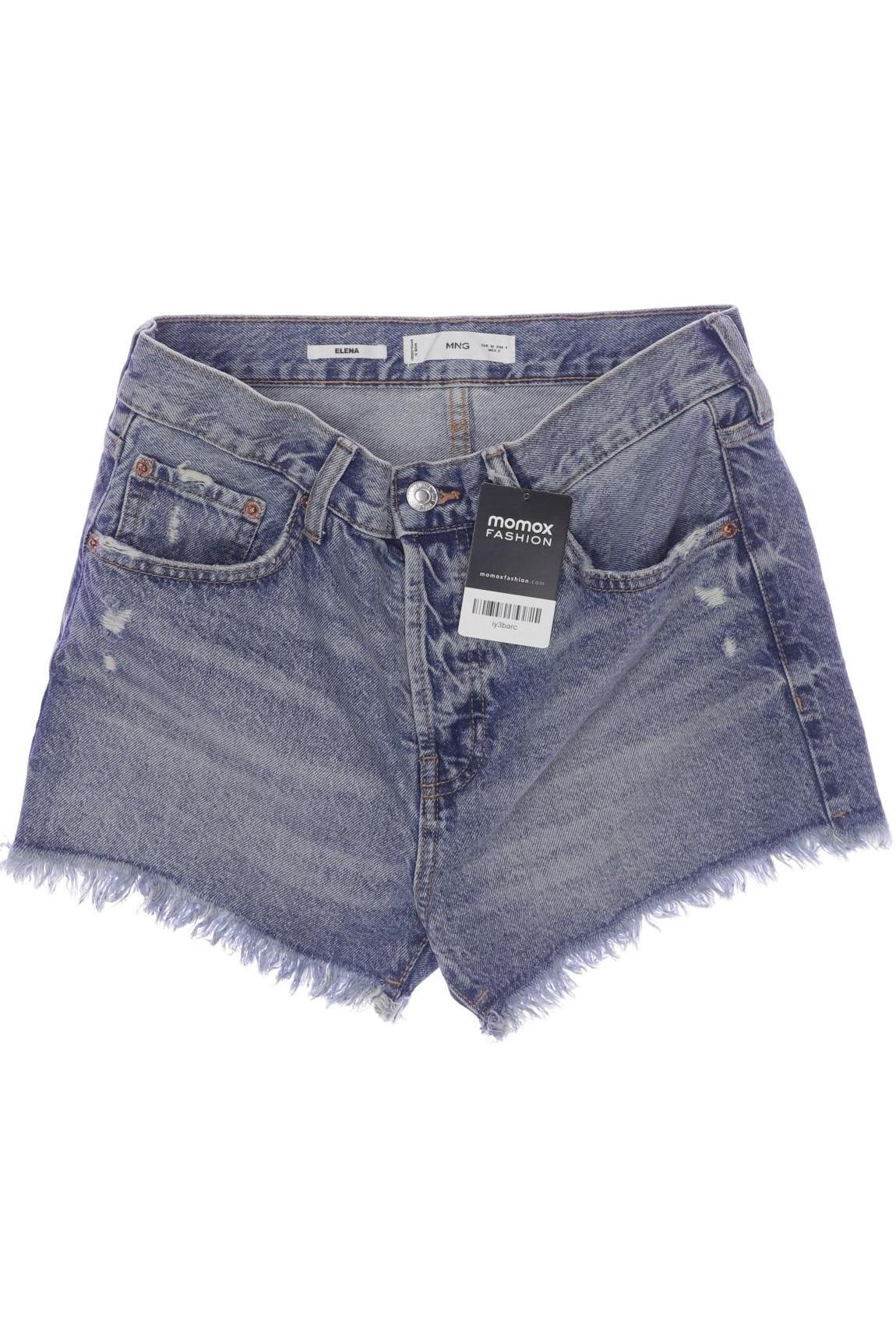 

Mango Damen Shorts, blau, Gr. 36