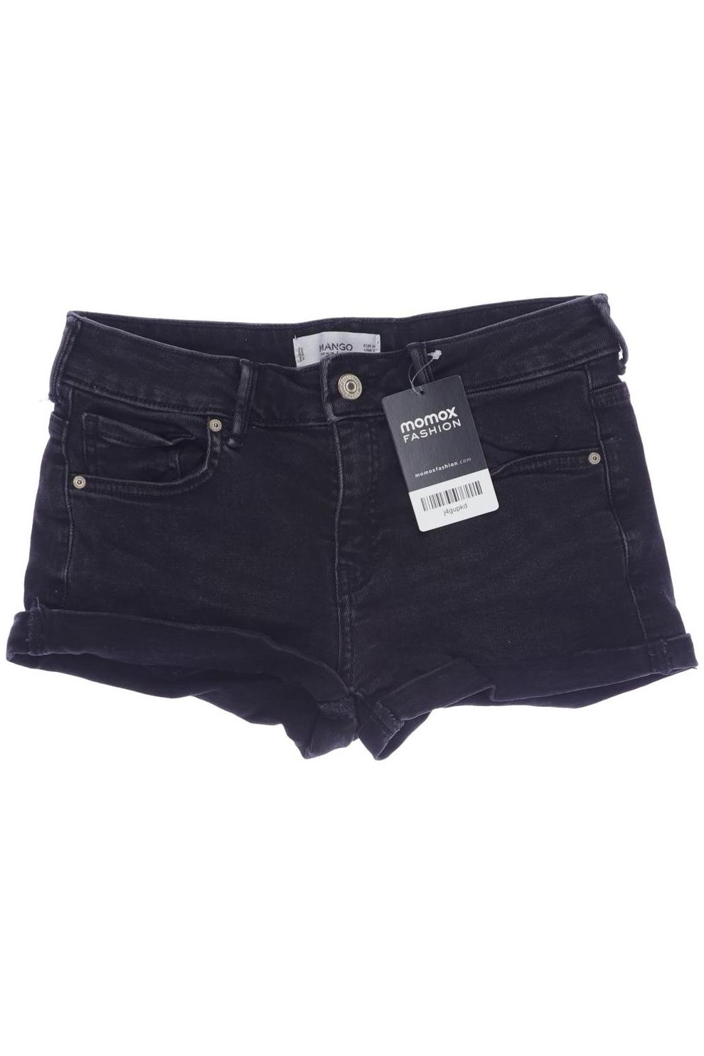 

Mango Damen Shorts, schwarz, Gr. 34