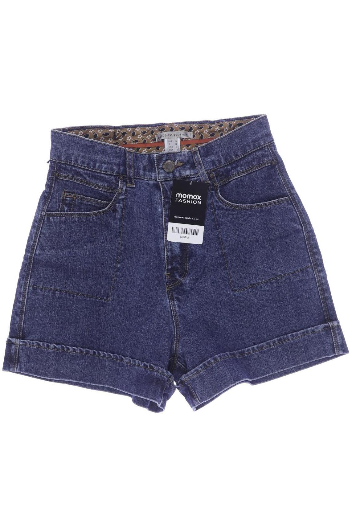 

Mango Damen Shorts, blau, Gr. 36