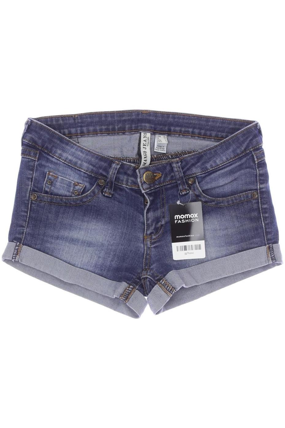 

Mango Damen Shorts, blau, Gr. 34