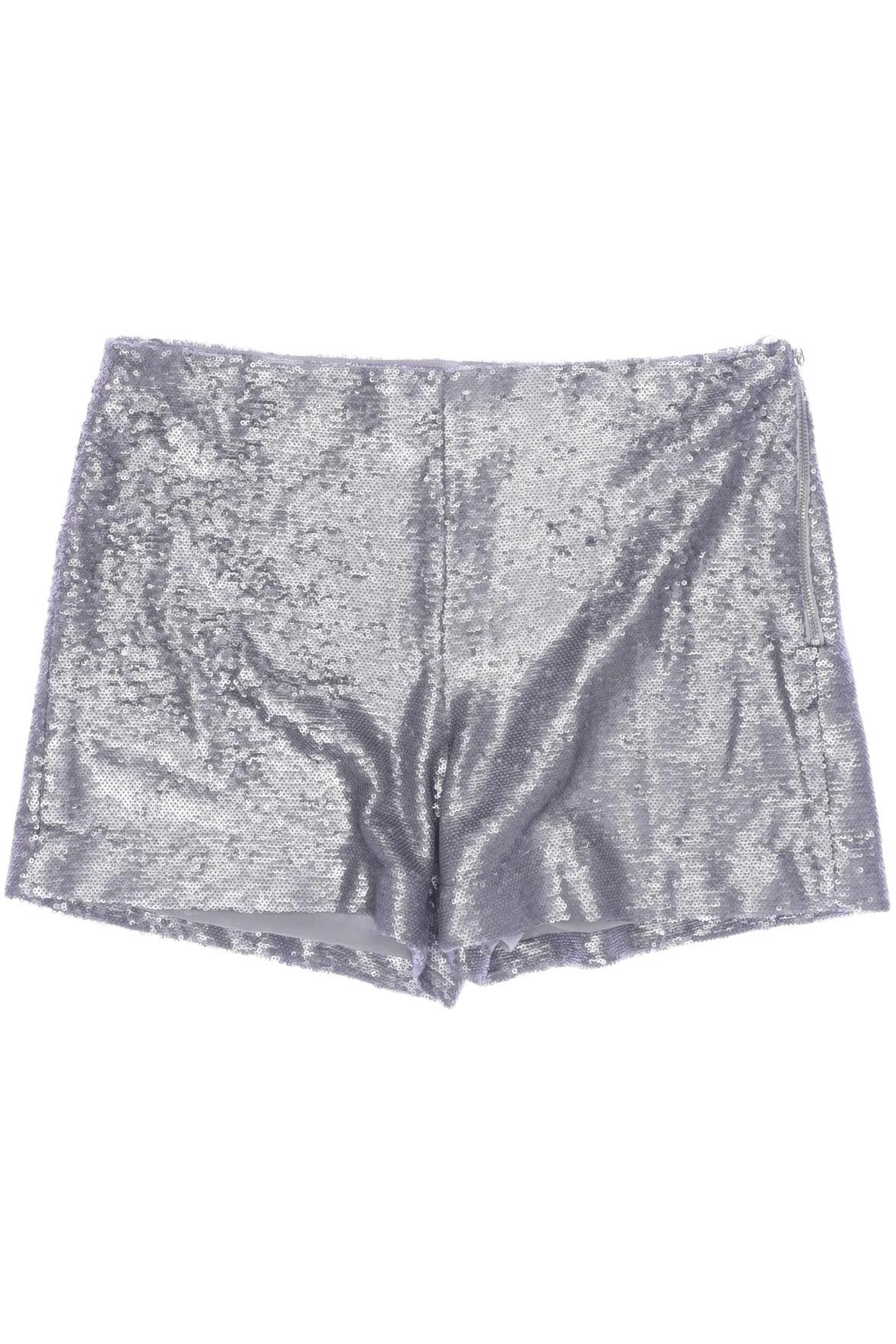 

Mango Damen Shorts, silber, Gr. 38