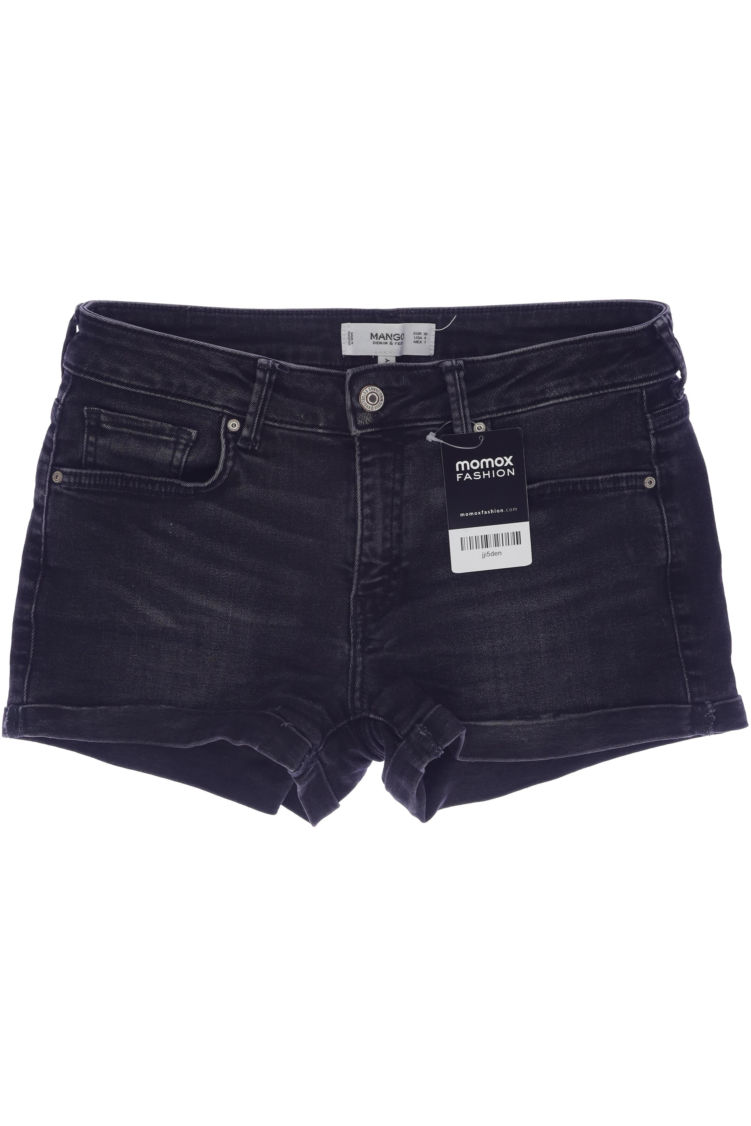 

Mango Damen Shorts, schwarz, Gr. 36