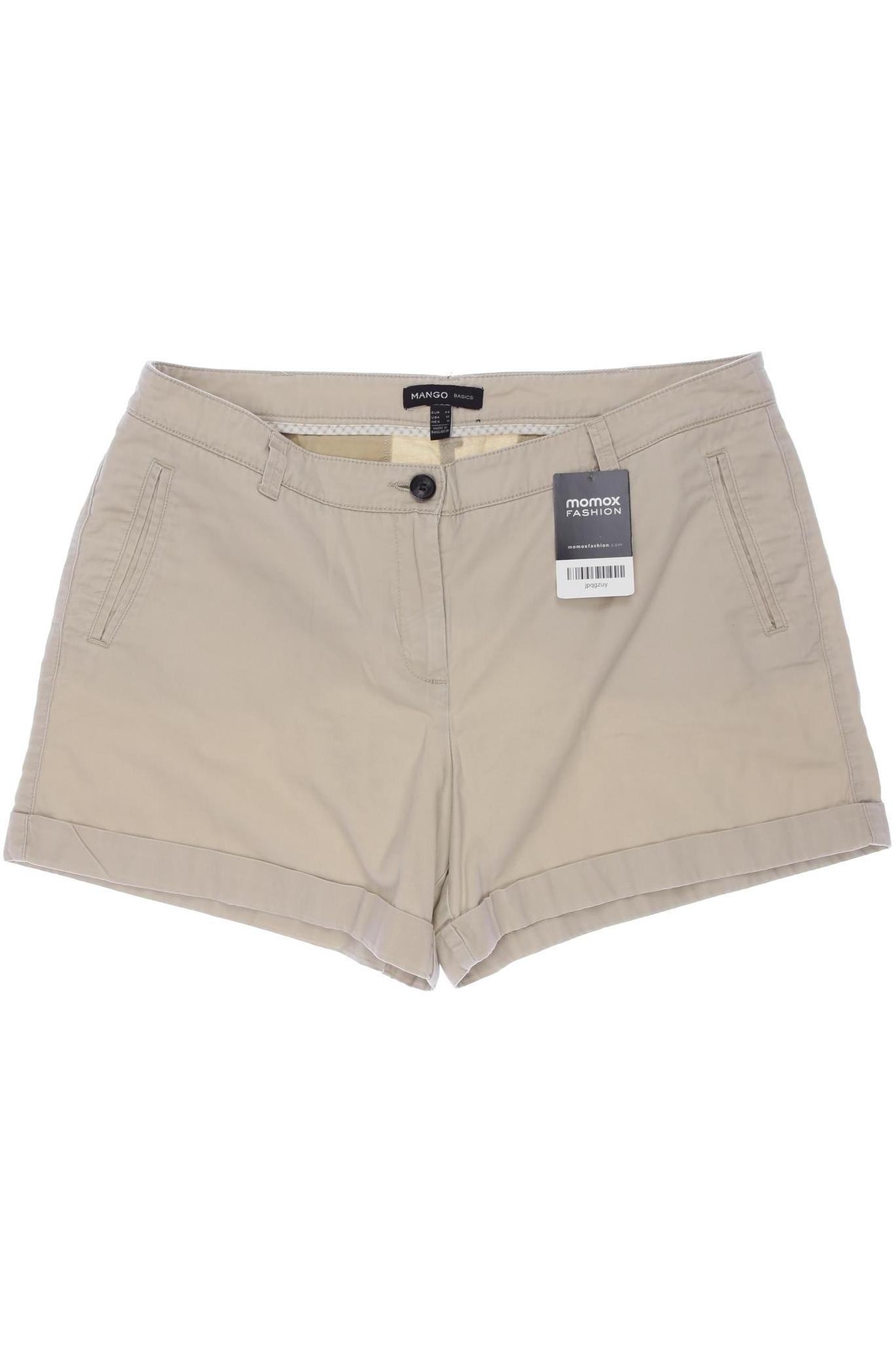 

Mango Damen Shorts, beige, Gr. 44