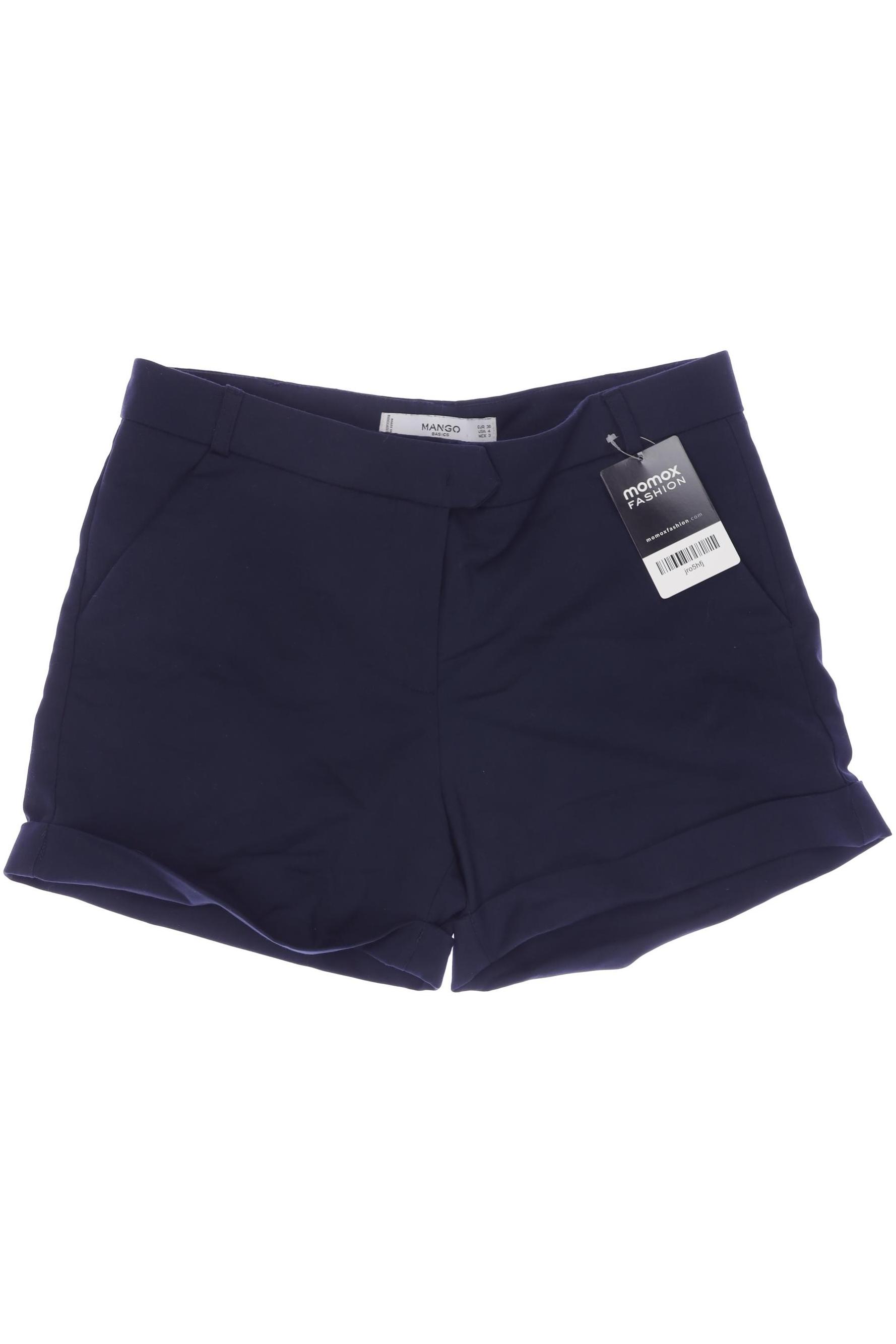 

Mango Damen Shorts, marineblau, Gr. 36
