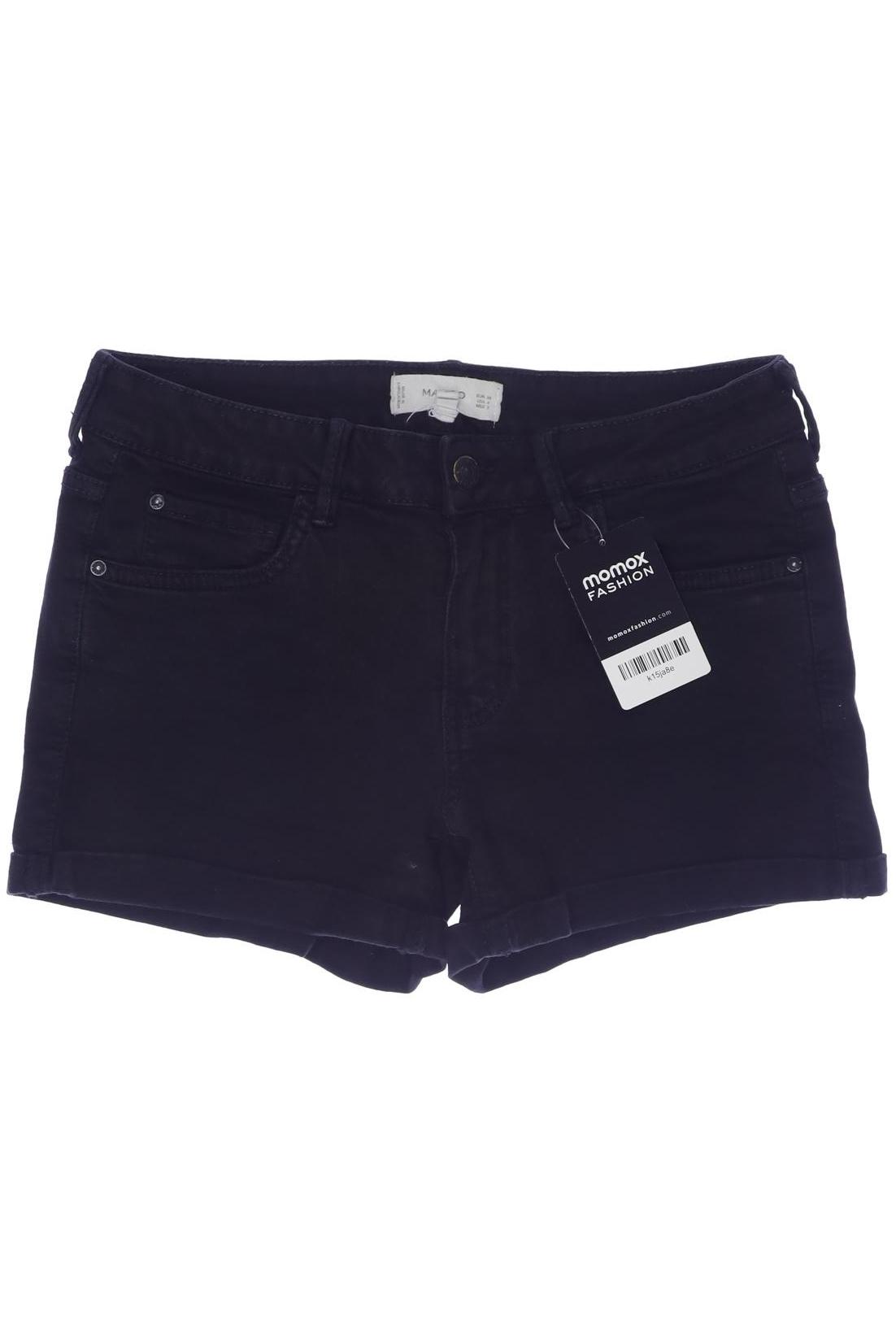 

Mango Damen Shorts, schwarz, Gr. 36
