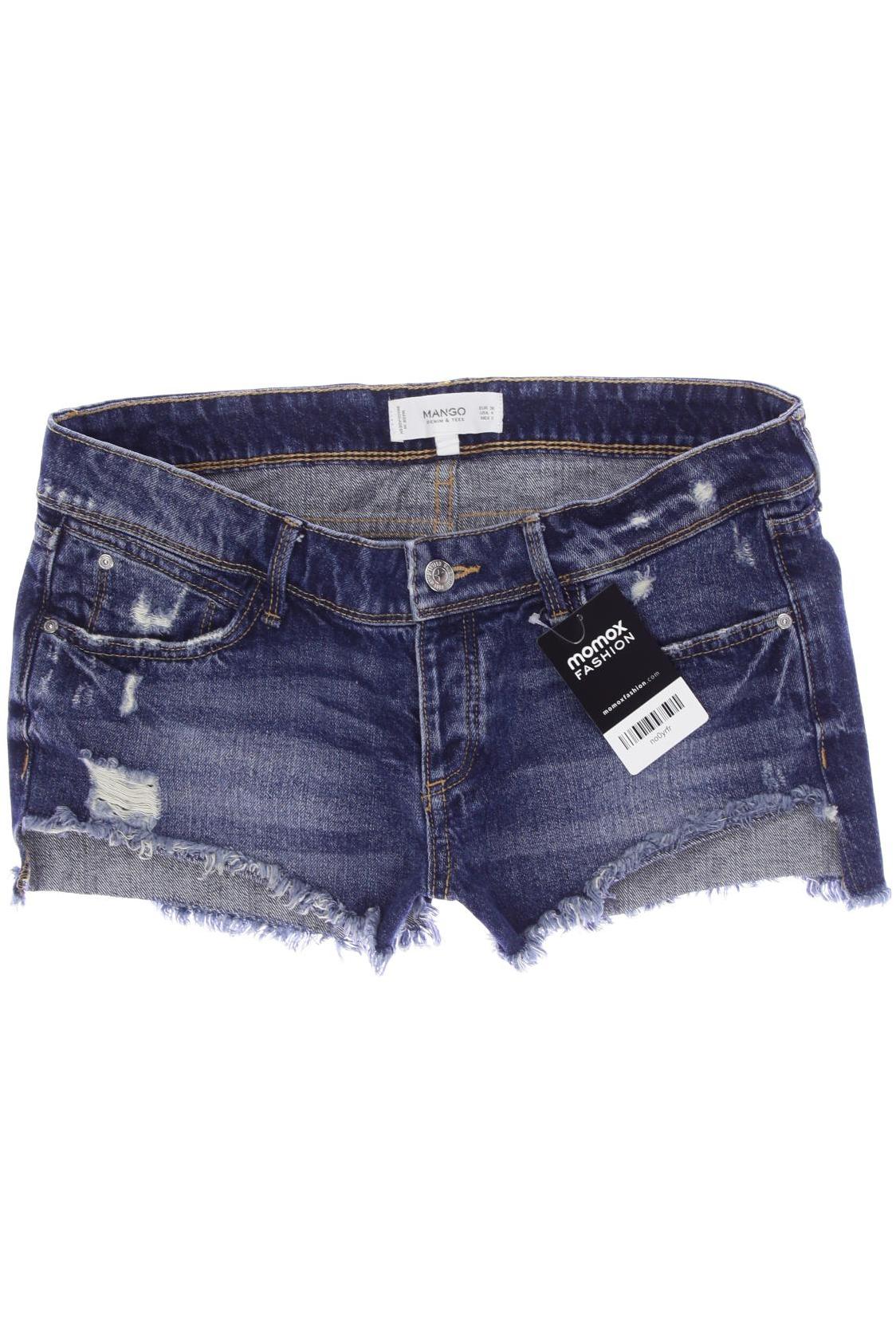 

Mango Damen Shorts, blau, Gr. 36