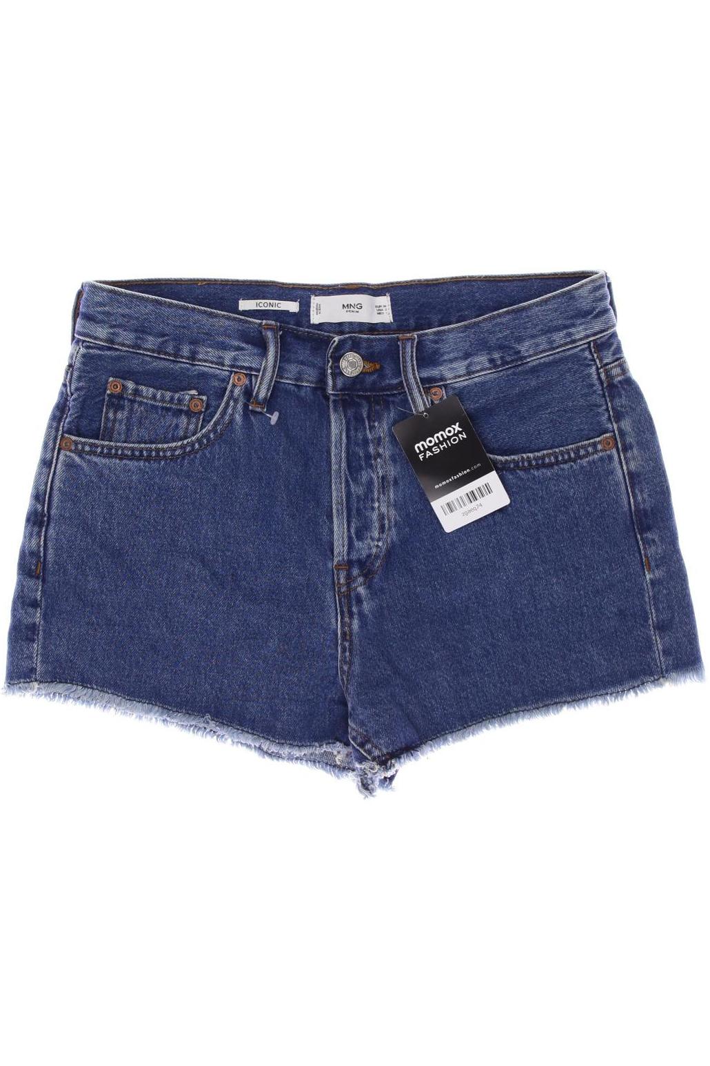 

MANGO Damen Shorts, blau