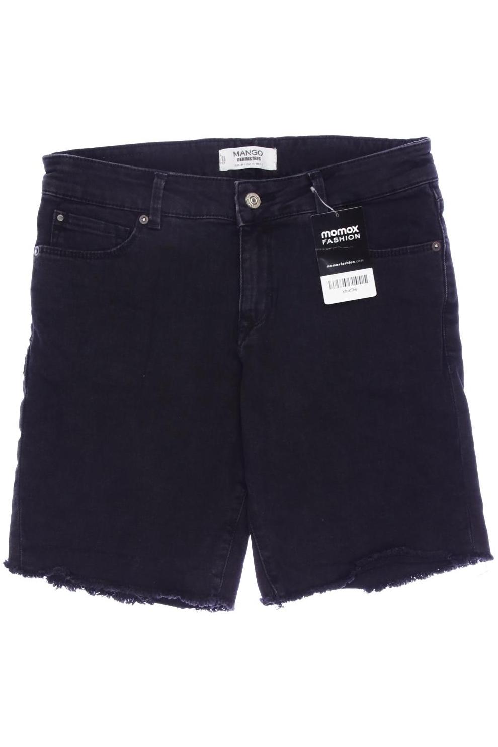 

Mango Damen Shorts, schwarz, Gr. 36