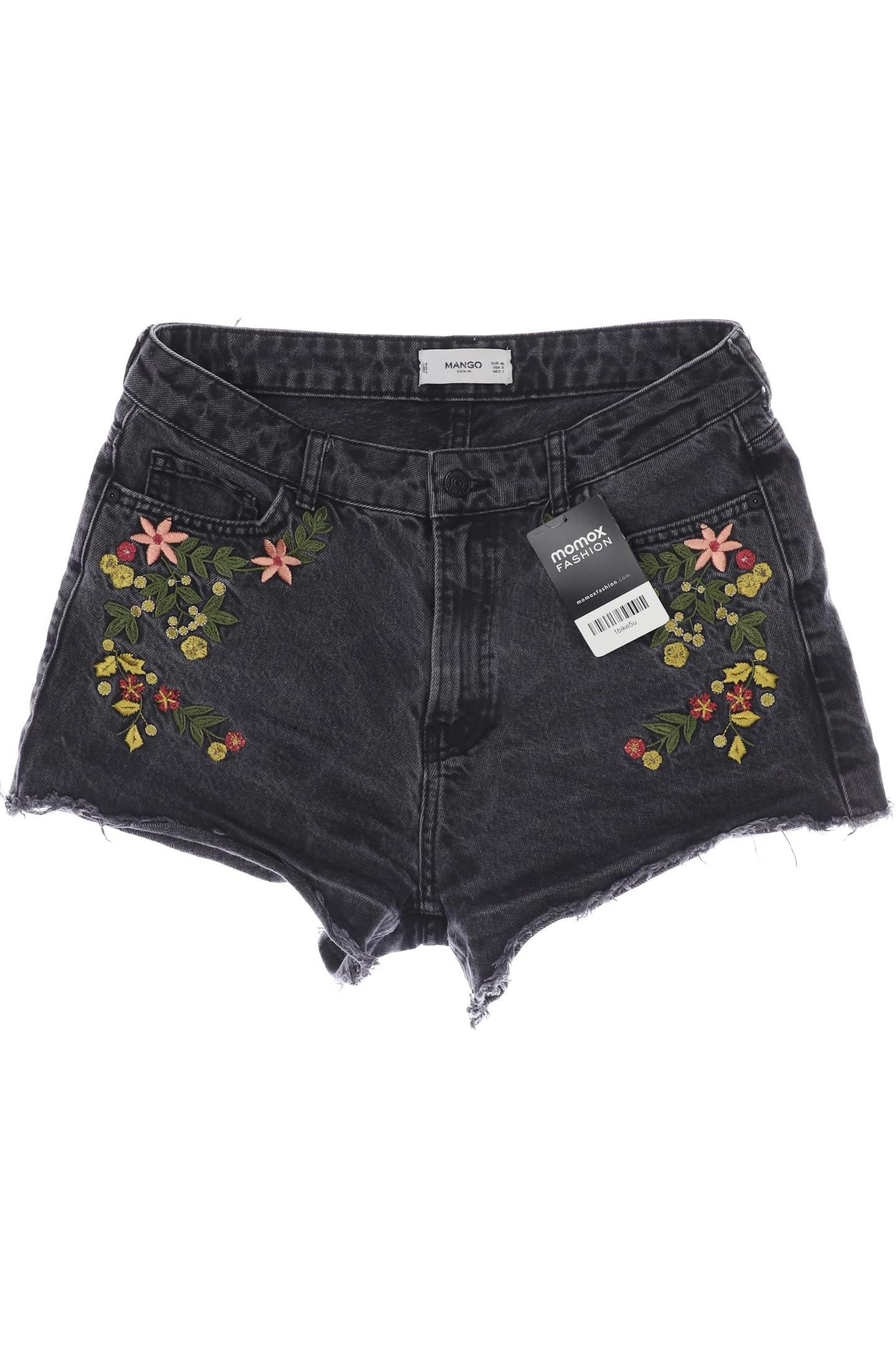 

Mango Damen Shorts, grau, Gr. 40