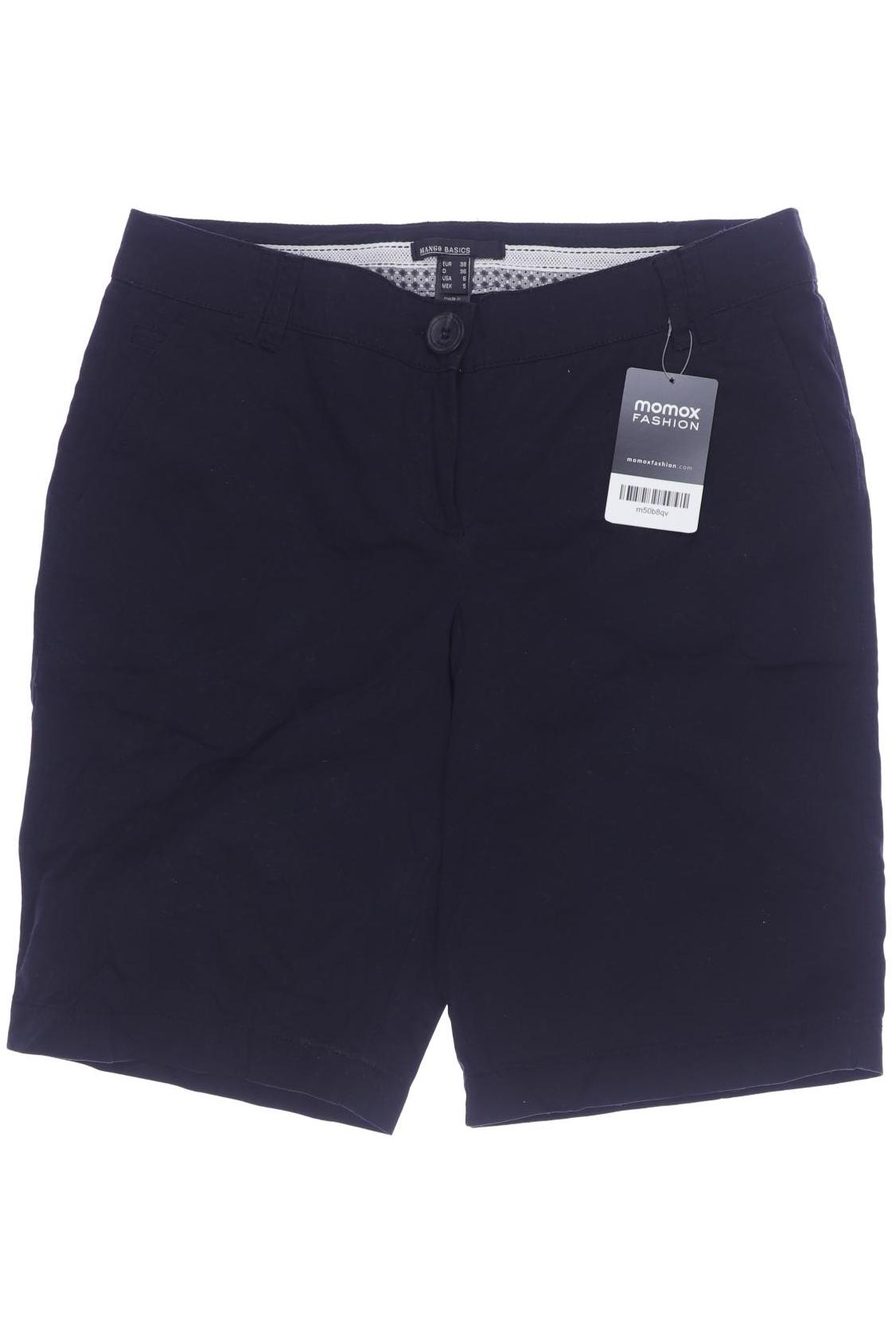 

Mango Damen Shorts, schwarz, Gr. 38