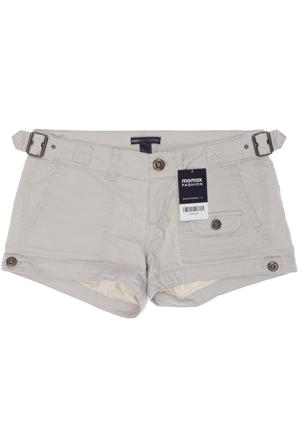 

Mango Damen Shorts, beige, Gr. 38