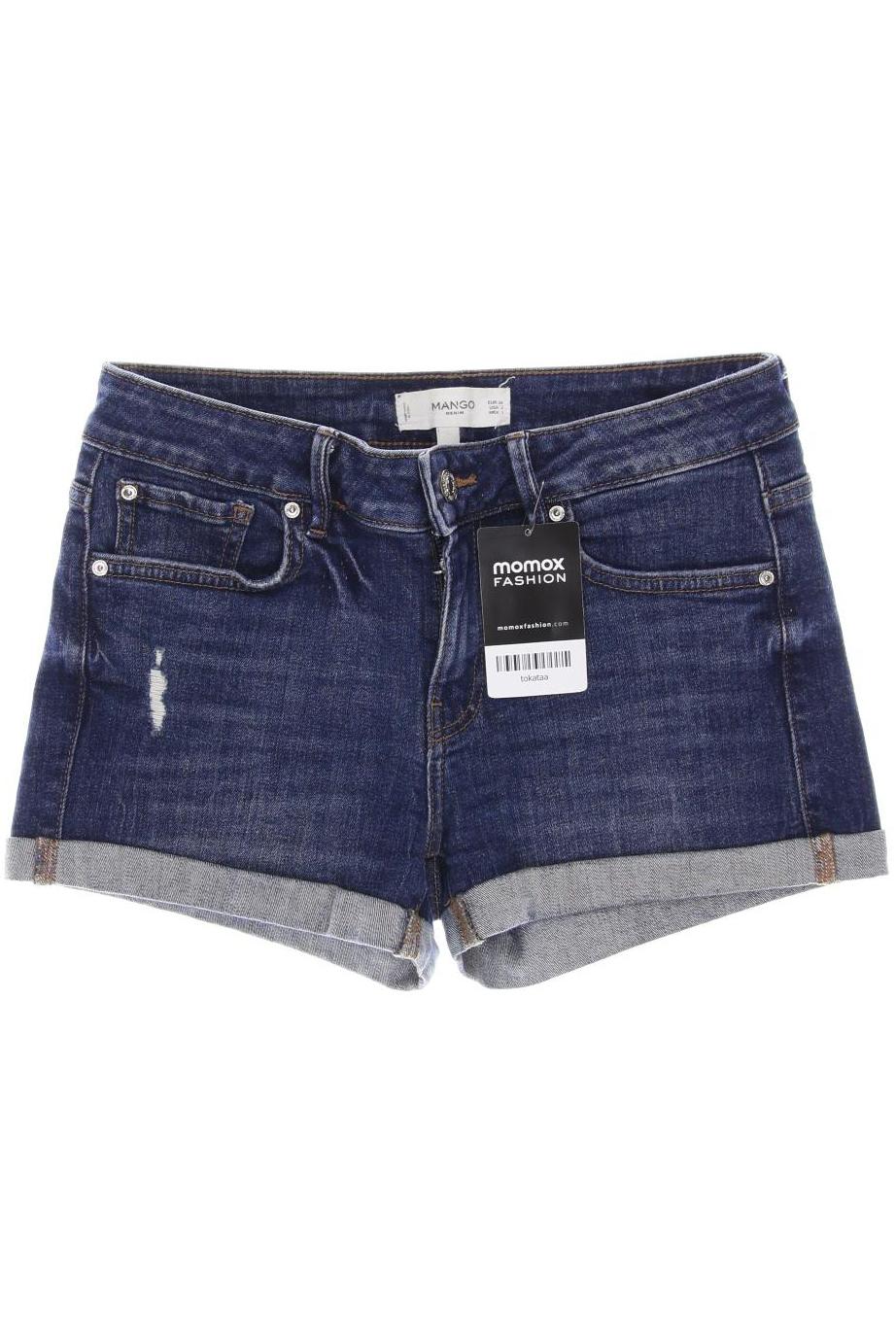 

Mango Damen Shorts, blau, Gr. 34