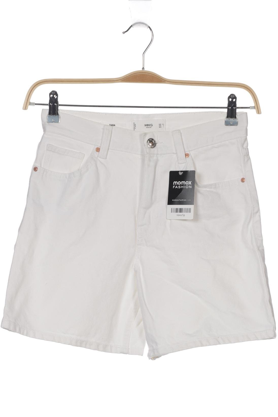 

Mango Damen Shorts, weiß, Gr. 34