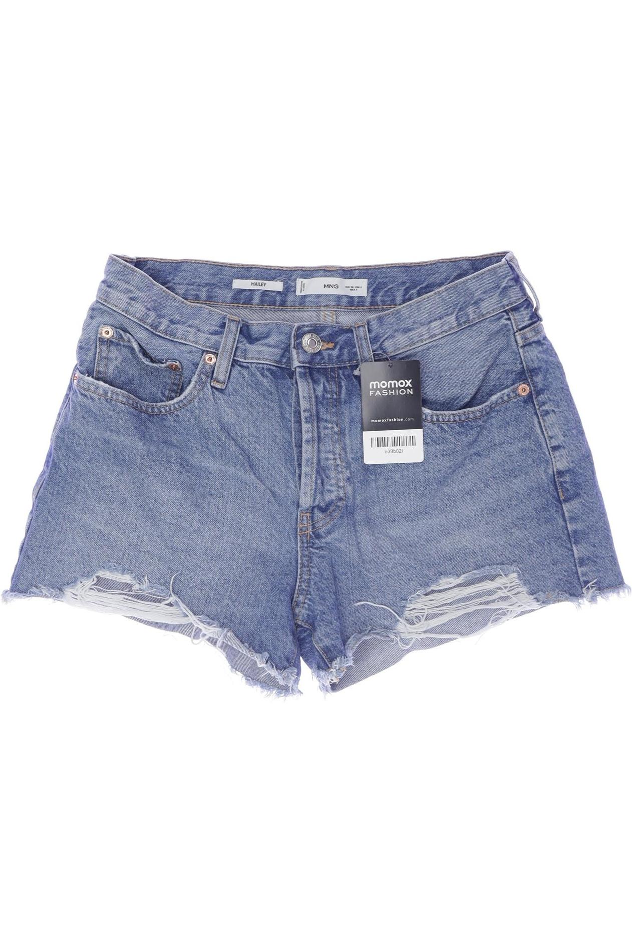 

Mango Damen Shorts, blau, Gr. 38