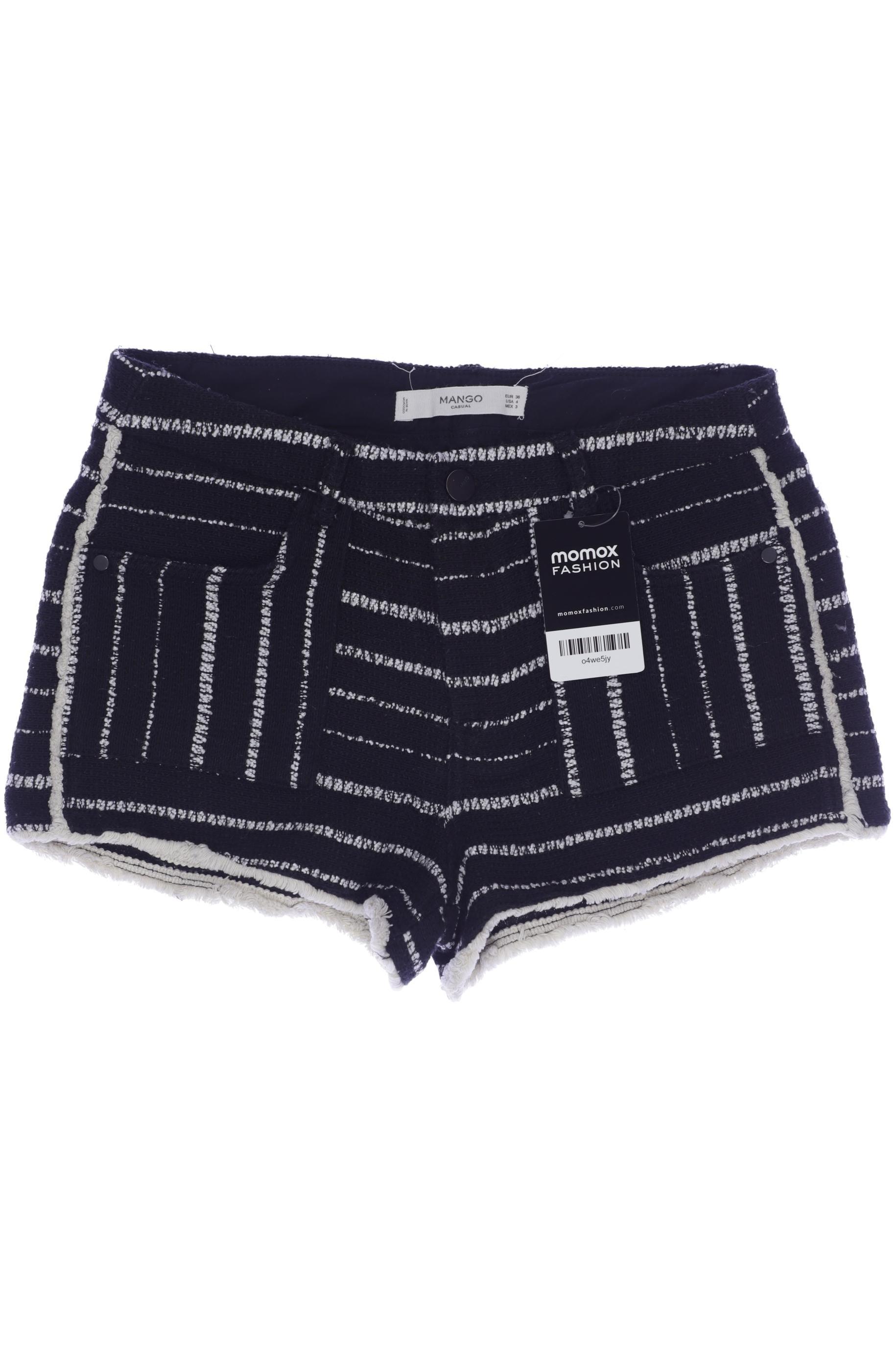 

Mango Damen Shorts, schwarz, Gr. 36