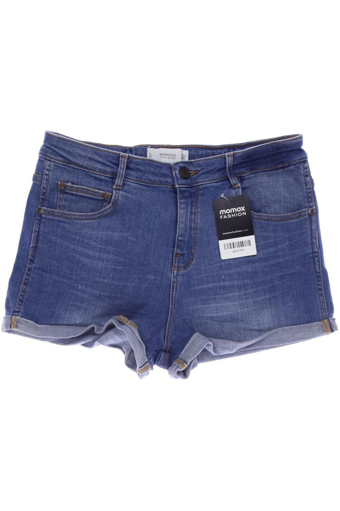 

Mango Damen Shorts, blau, Gr. 40