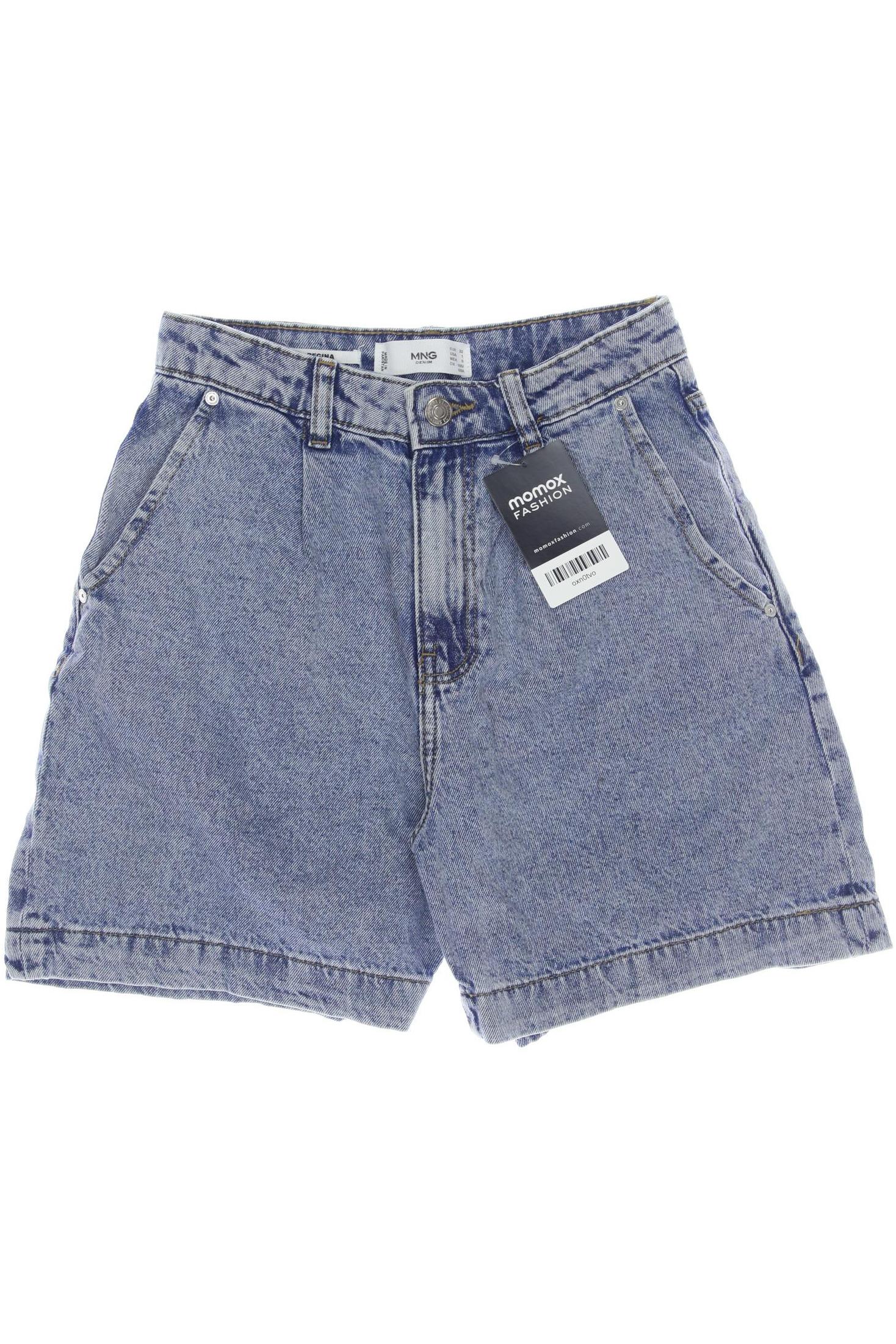 

Mango Damen Shorts, blau, Gr. 32