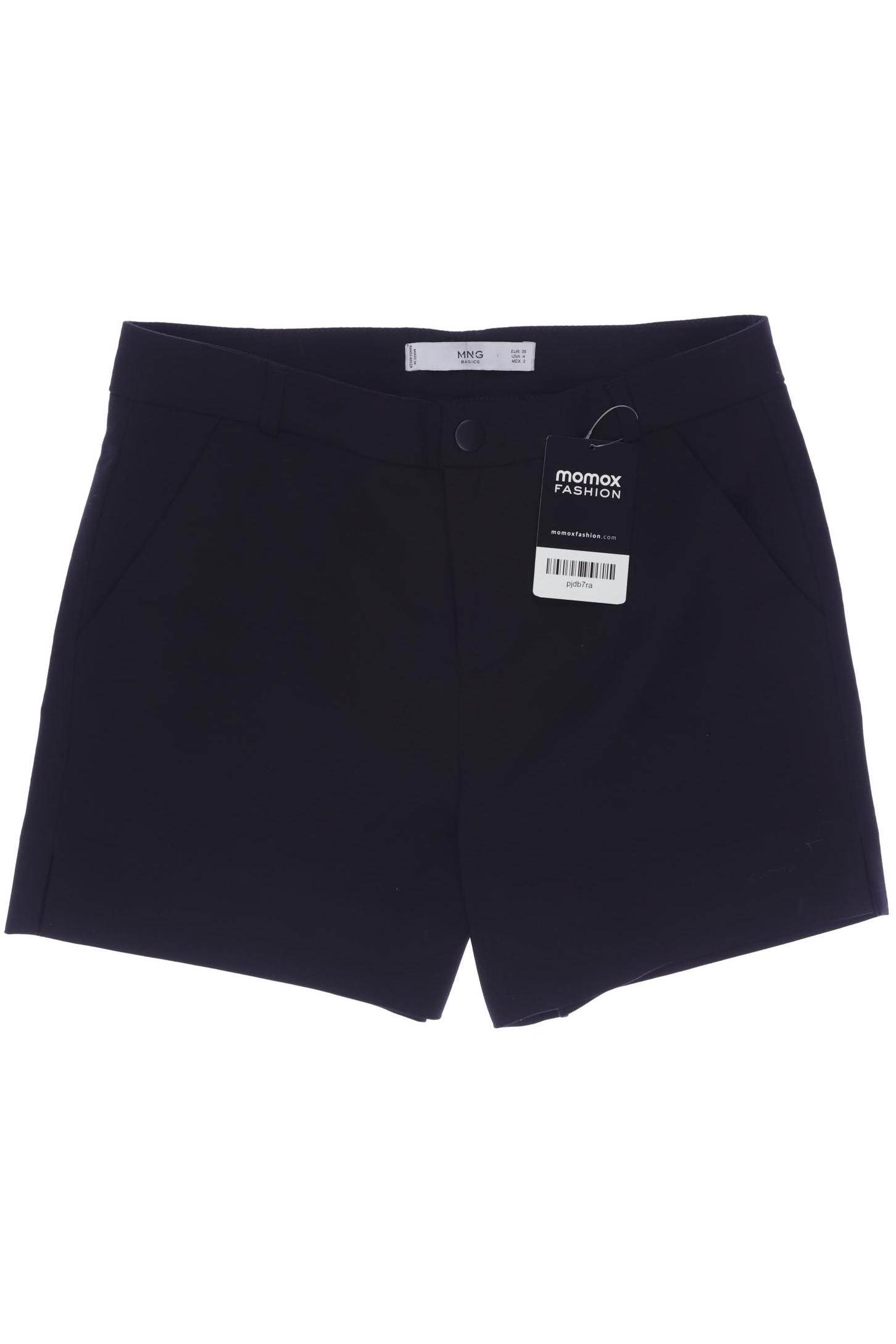 

Mango Damen Shorts, schwarz, Gr. 36
