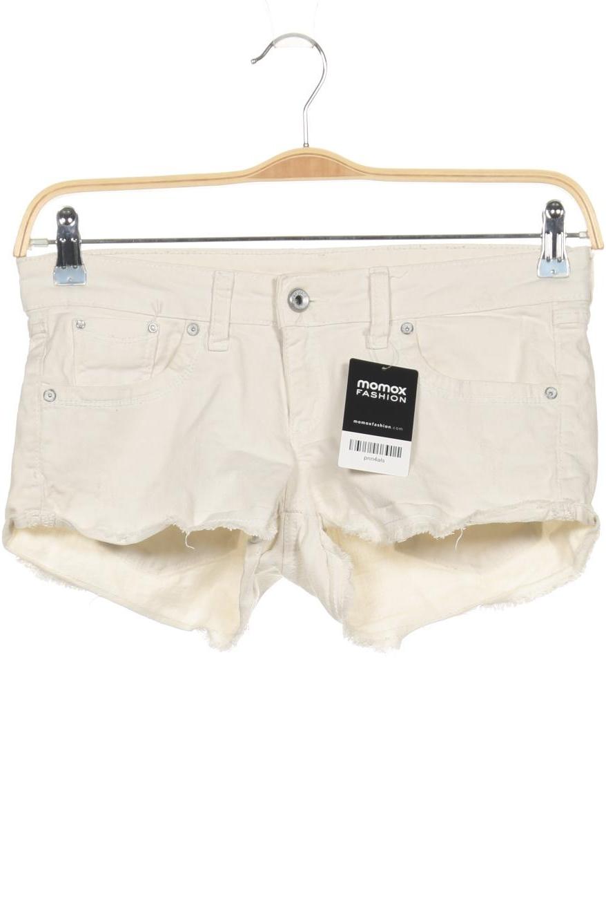 

Mango Damen Shorts, cremeweiß, Gr. 34