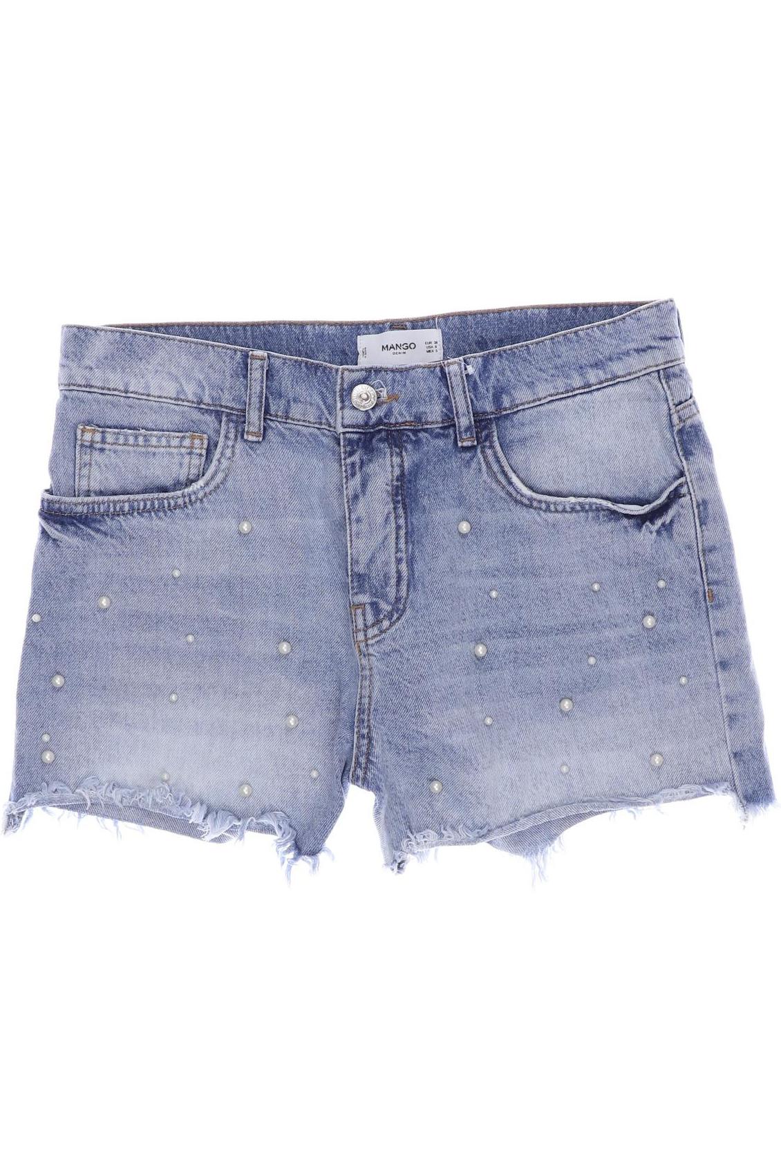 

MANGO Damen Shorts, hellblau