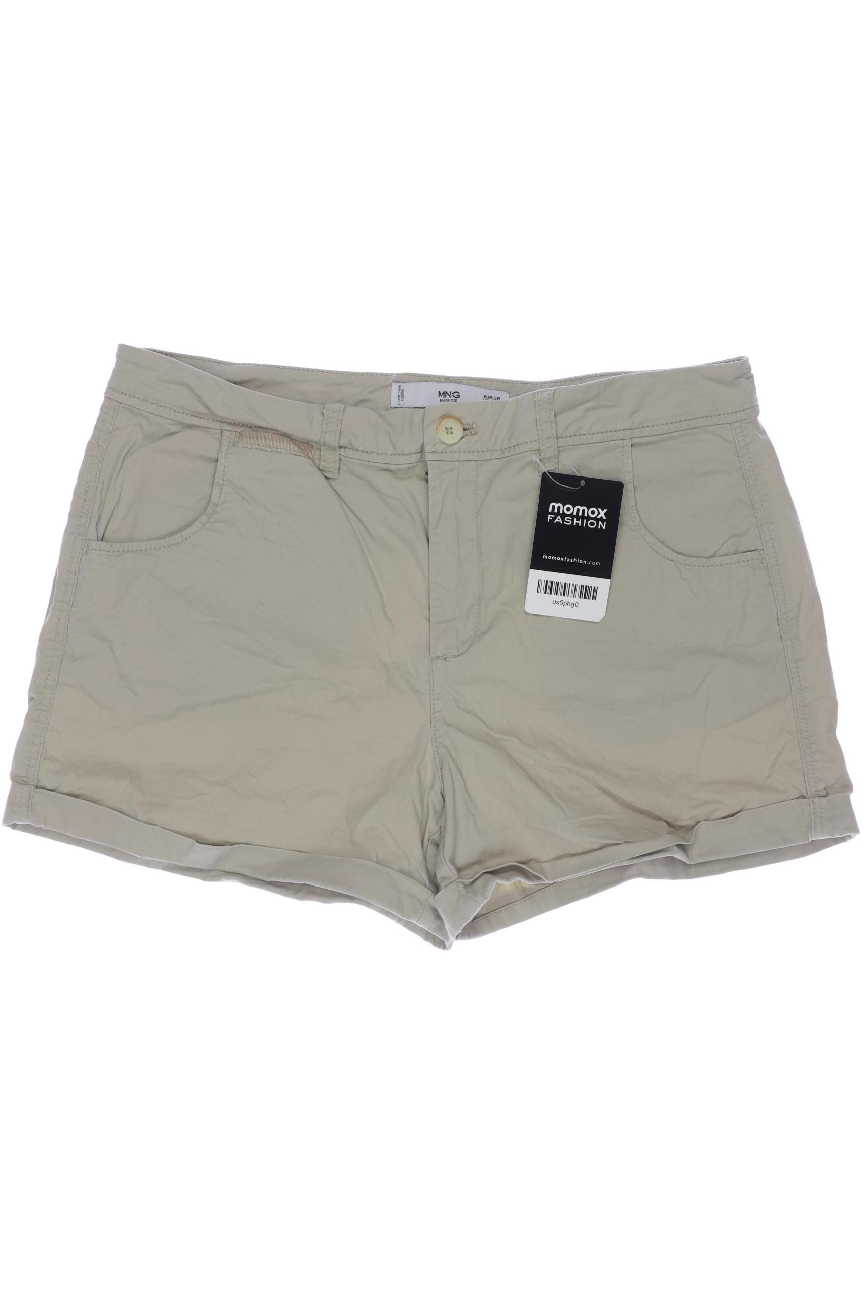 

Mango Damen Shorts, cremeweiß, Gr. 38