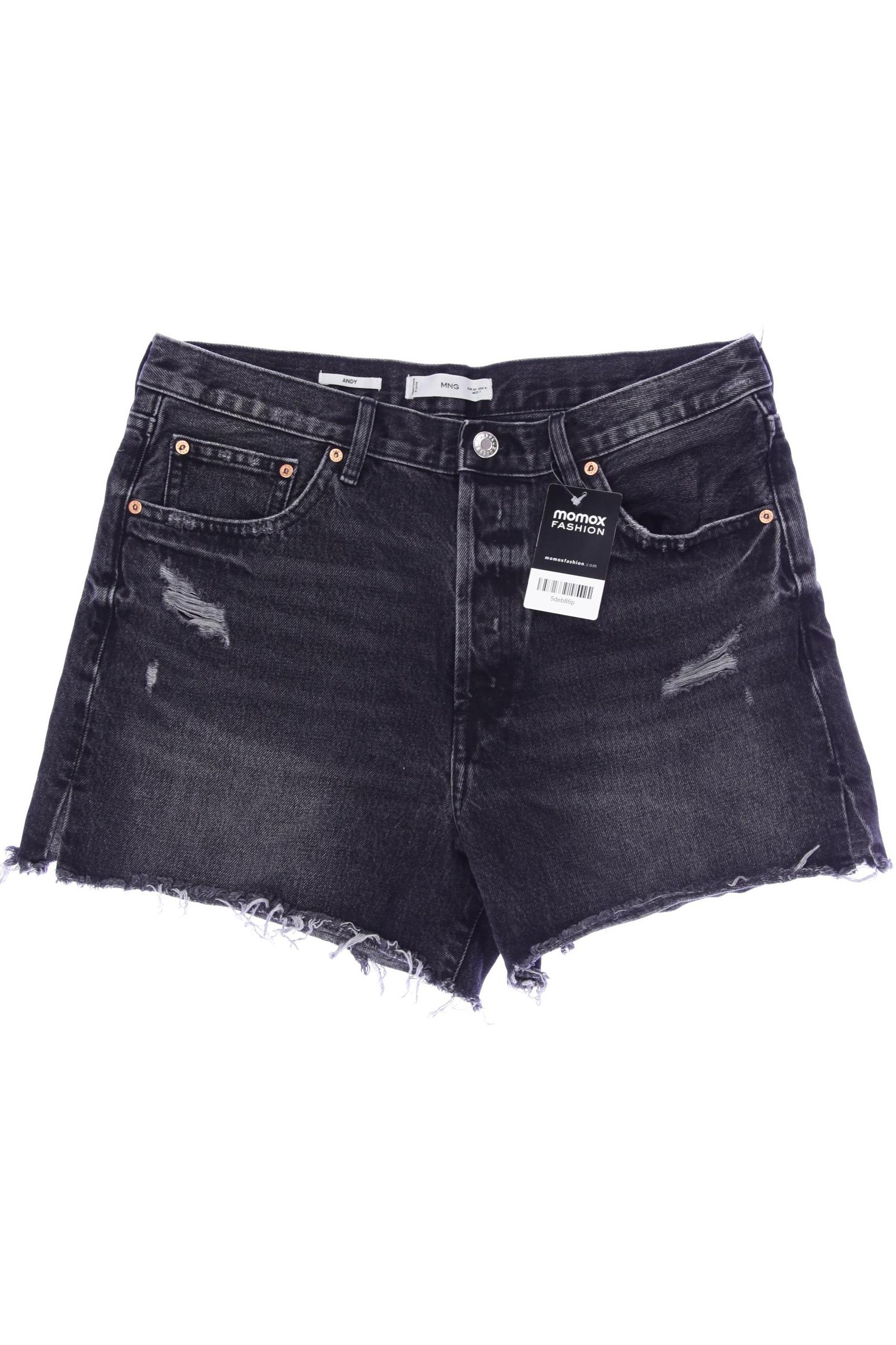 

Mango Damen Shorts, grau, Gr. 40