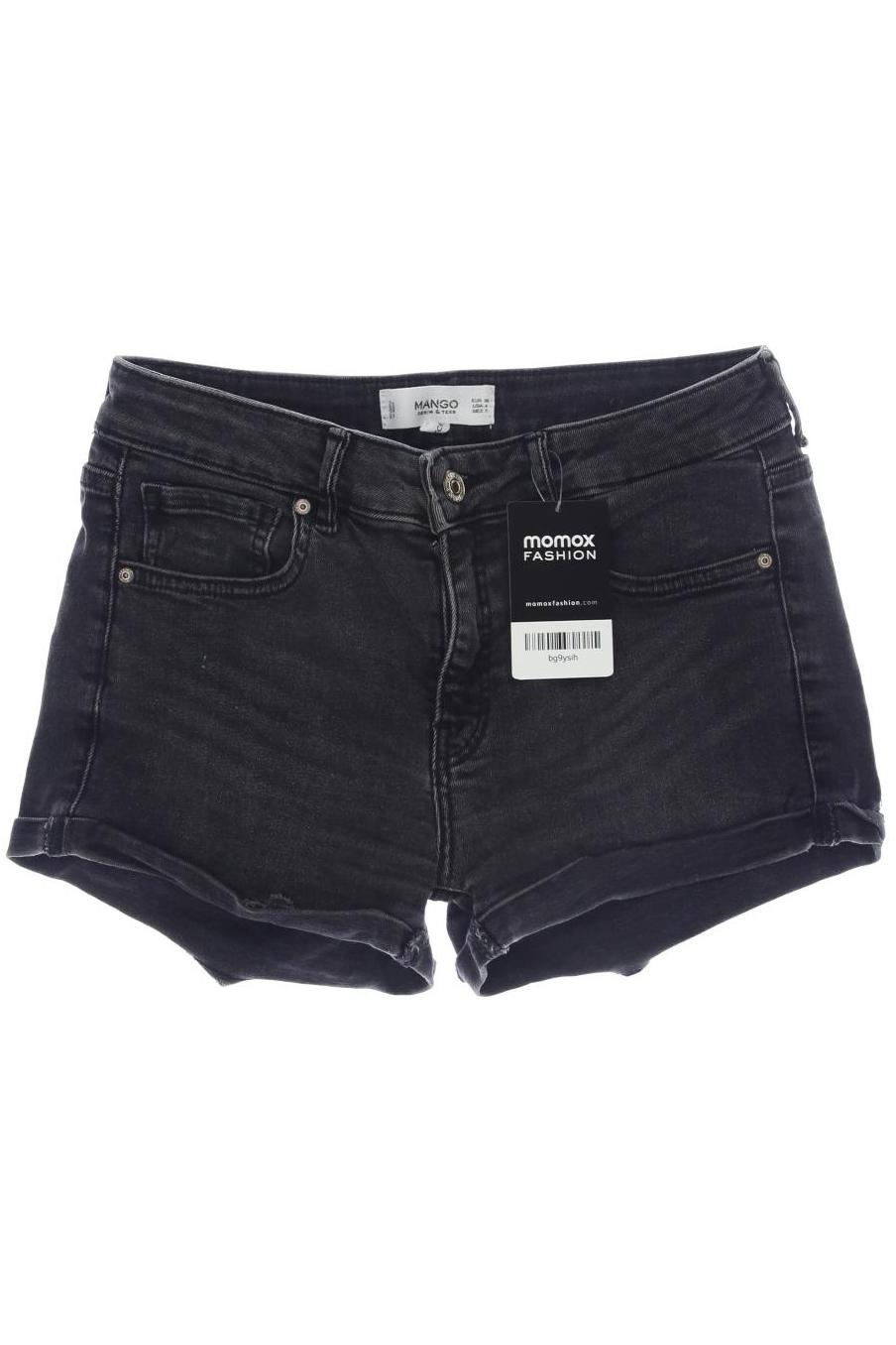 

Mango Damen Shorts, grau, Gr. 36