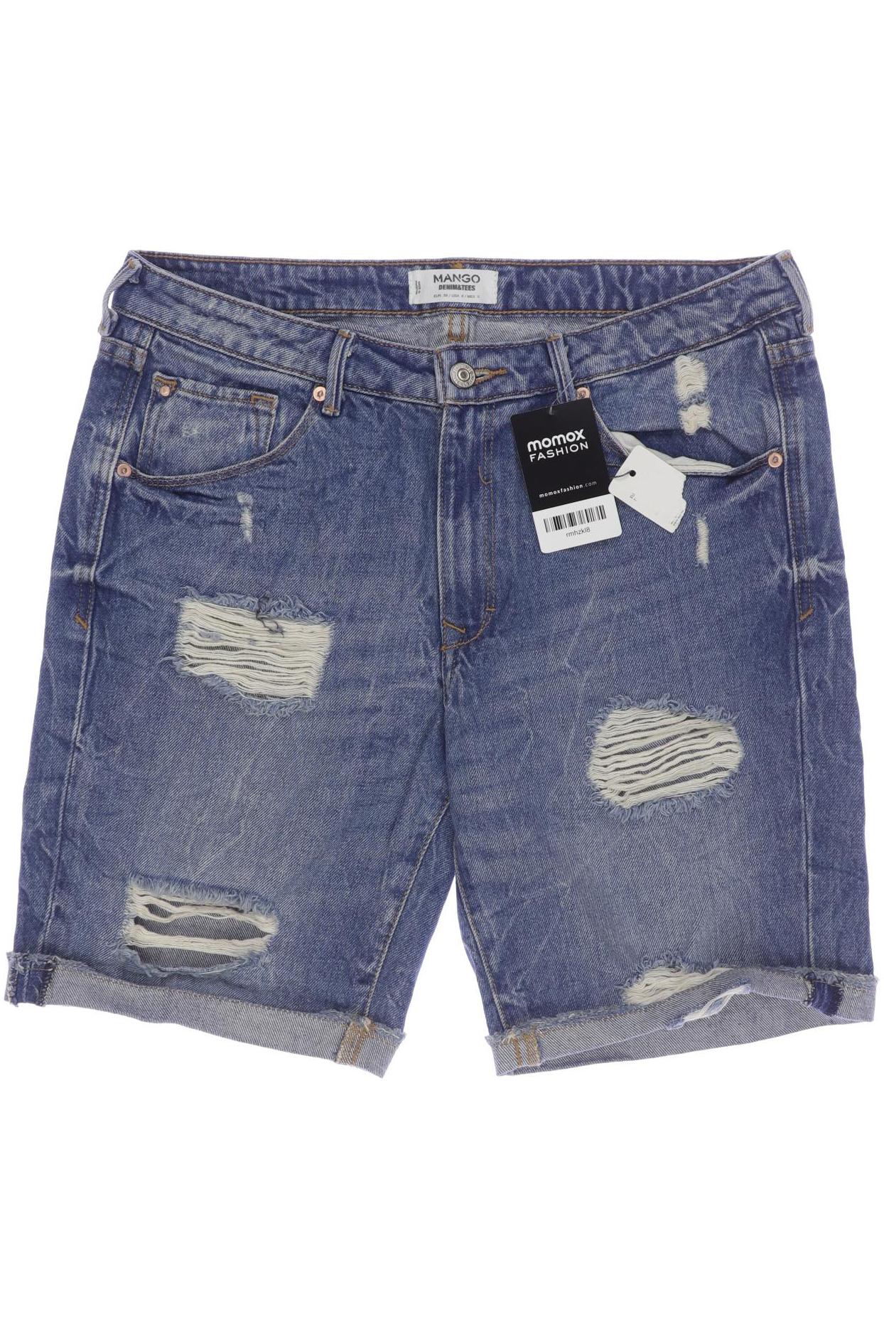 

Mango Damen Shorts, blau, Gr. 38
