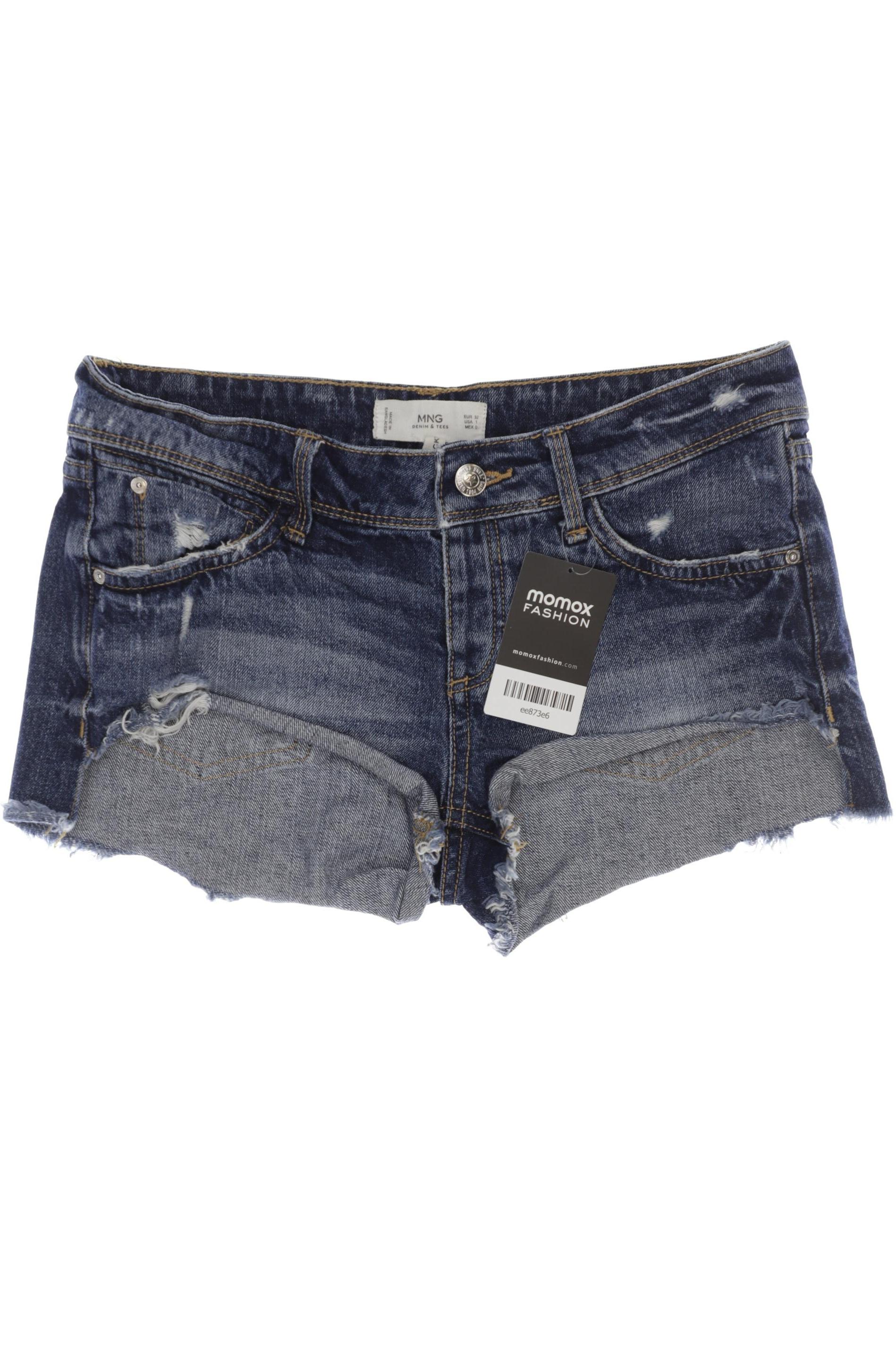 

MANGO Damen Shorts, blau