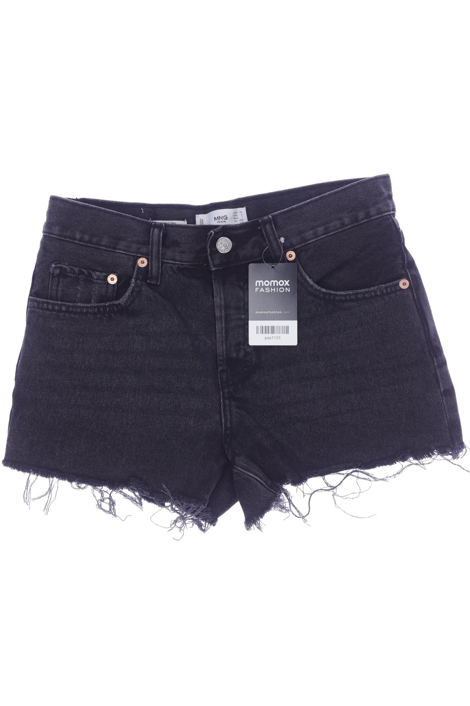 

Mango Damen Shorts, schwarz, Gr. 34