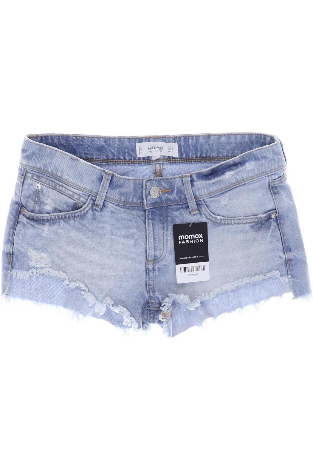 

MANGO Damen Shorts, hellblau