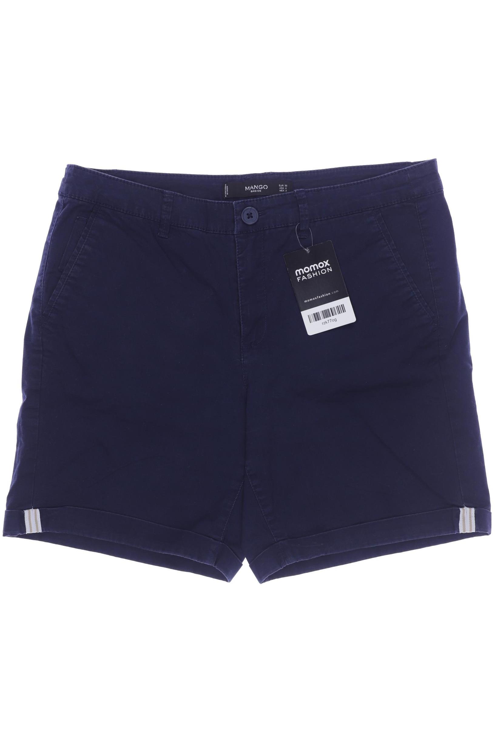 

Mango Damen Shorts, blau, Gr. 36