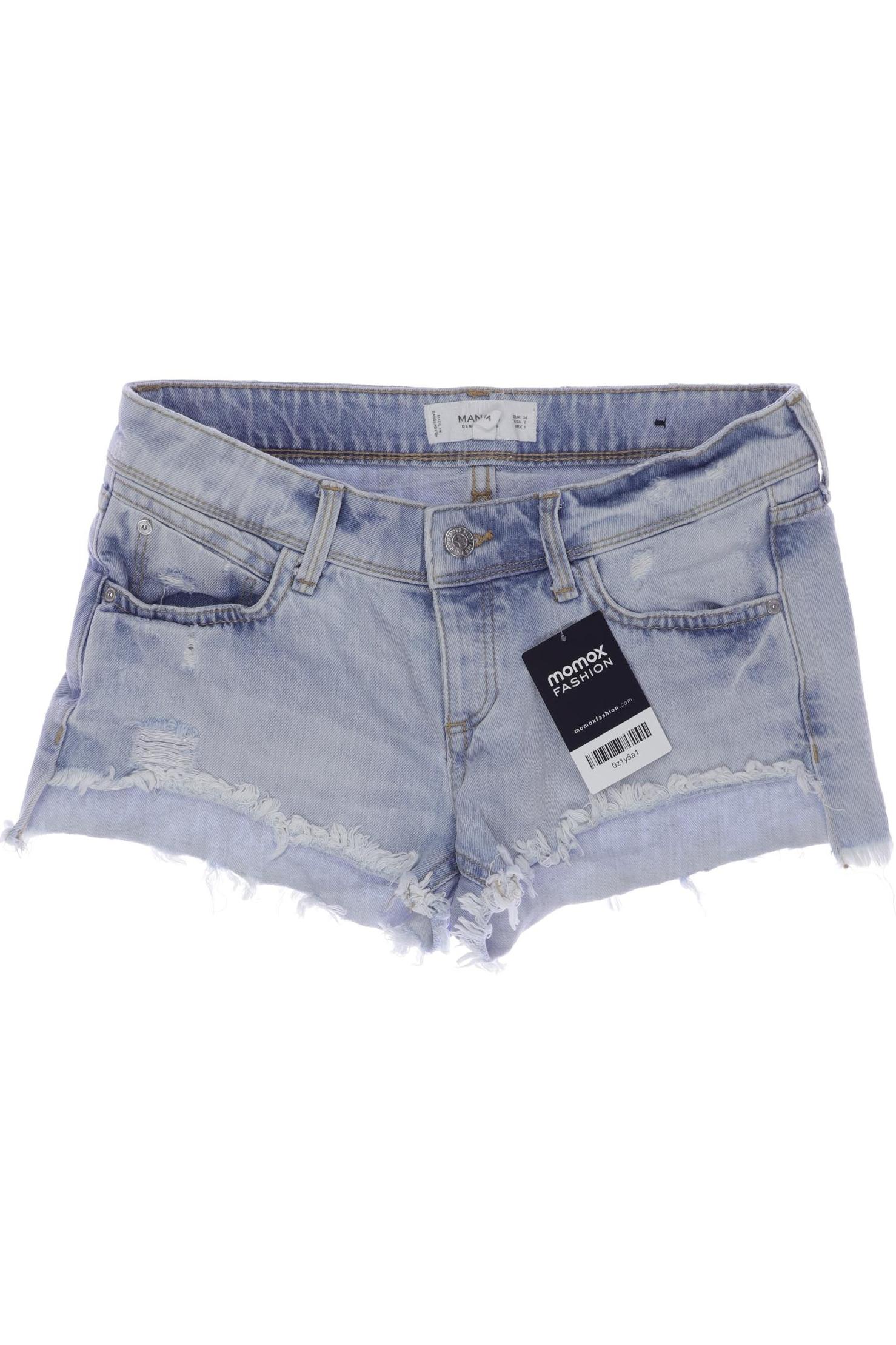 

Mango Damen Shorts, hellblau, Gr. 34