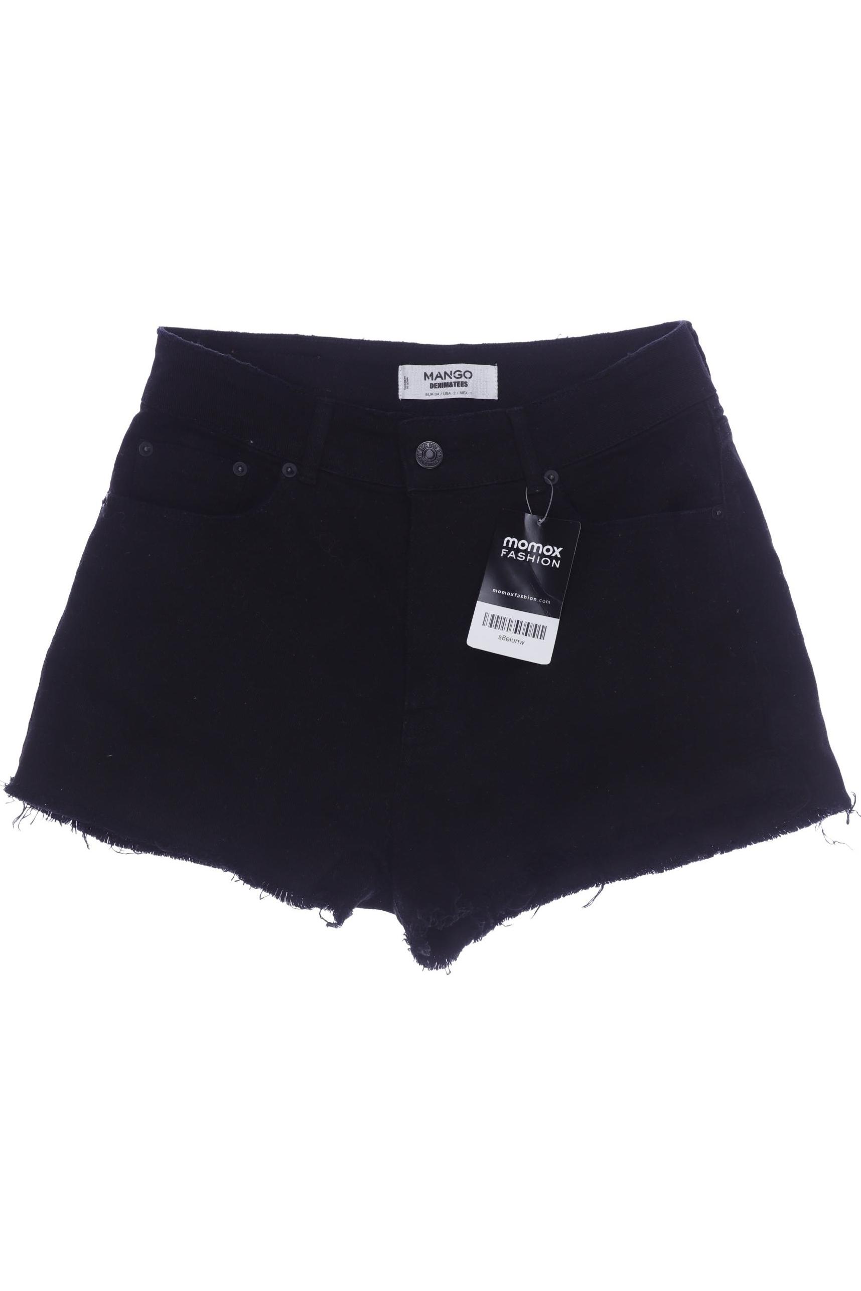 

Mango Damen Shorts, schwarz, Gr. 34