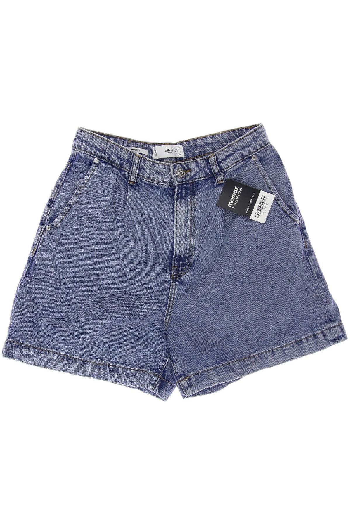 

Mango Damen Shorts, blau, Gr. 36