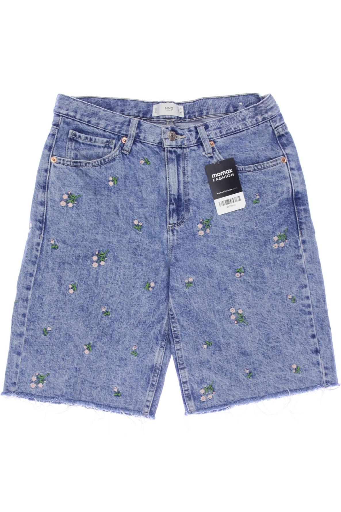 

Mango Damen Shorts, blau, Gr. 38