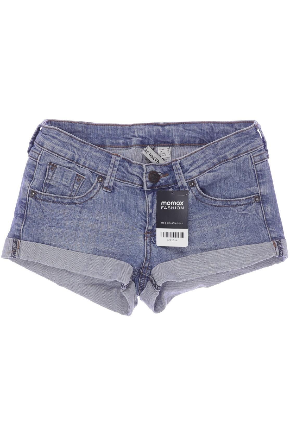 

Mango Damen Shorts, blau, Gr. 34