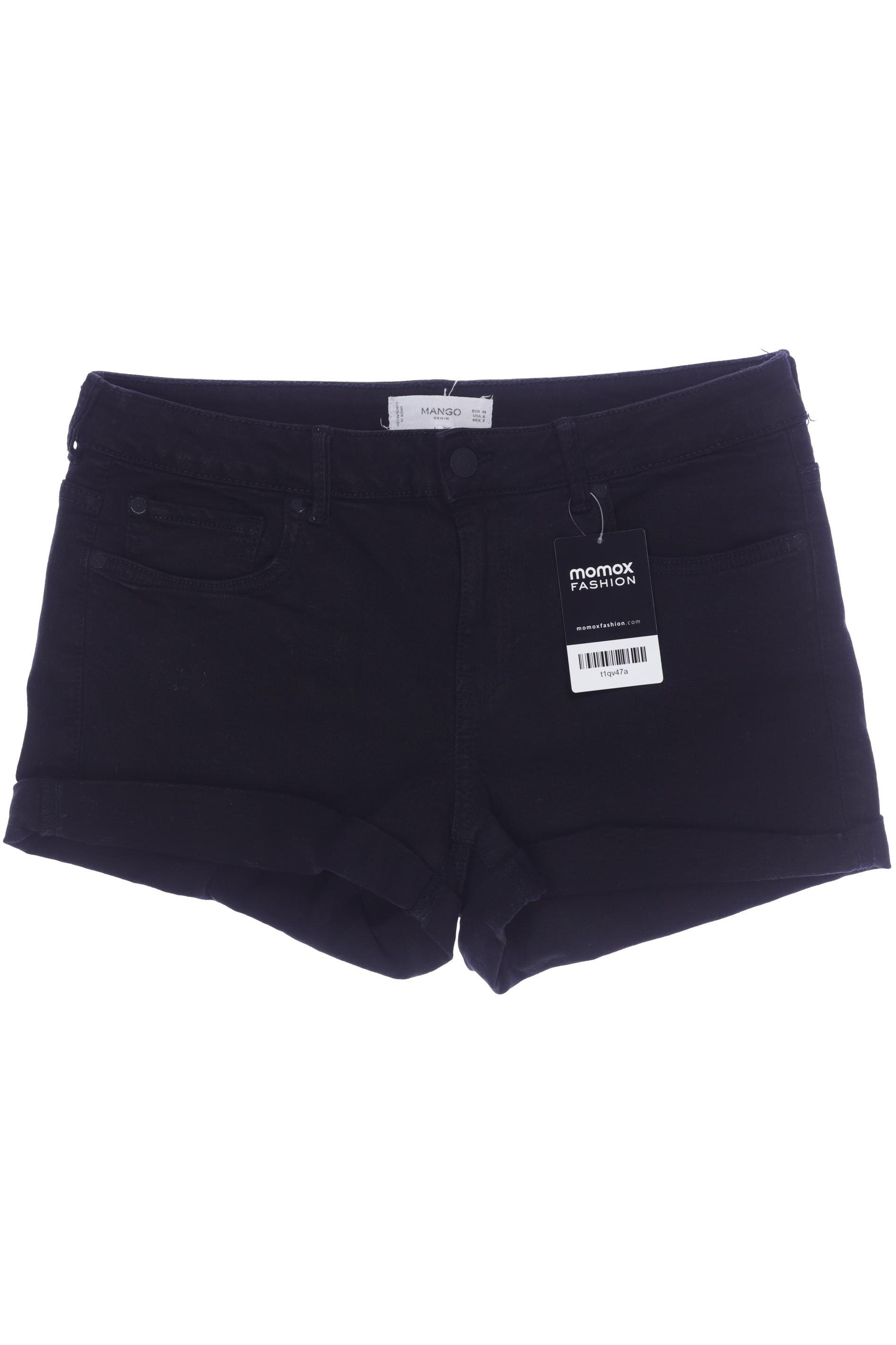 

Mango Damen Shorts, schwarz, Gr. 40