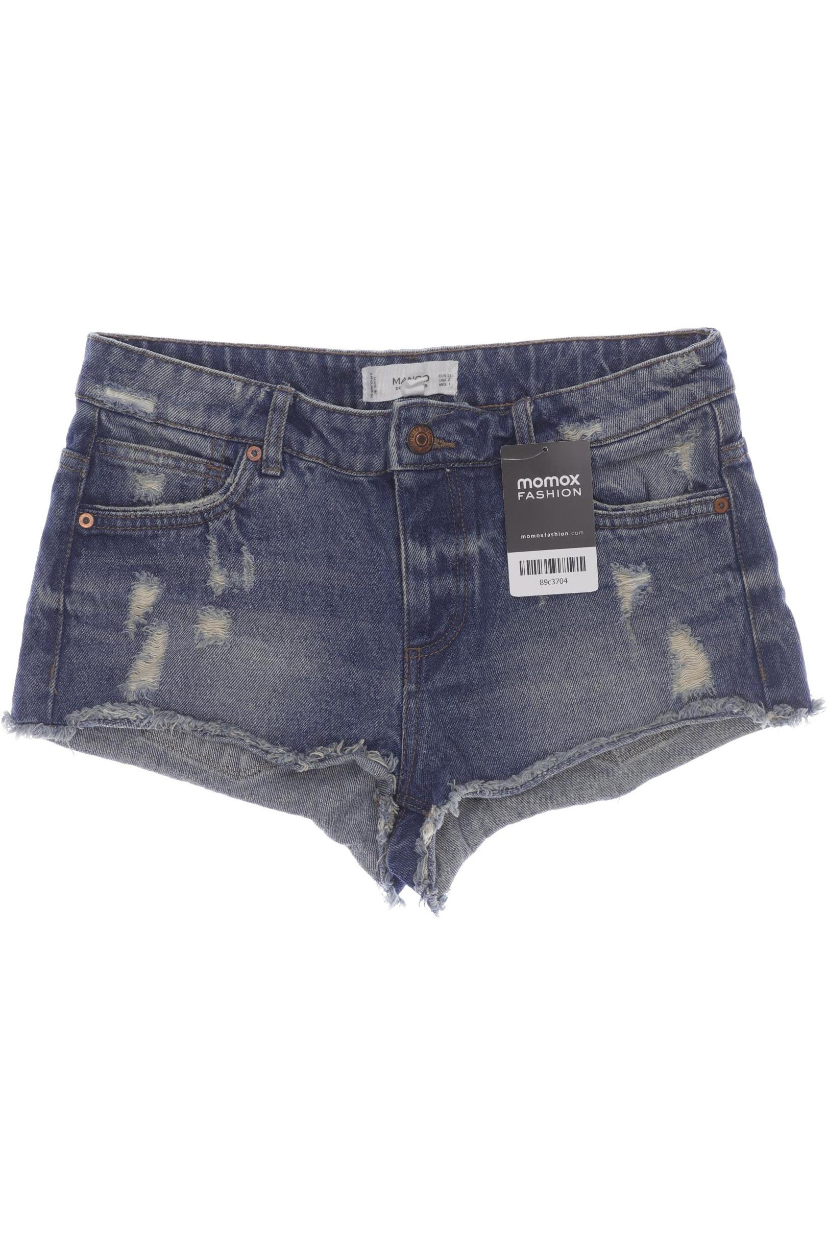 

Mango Damen Shorts, marineblau, Gr. 34