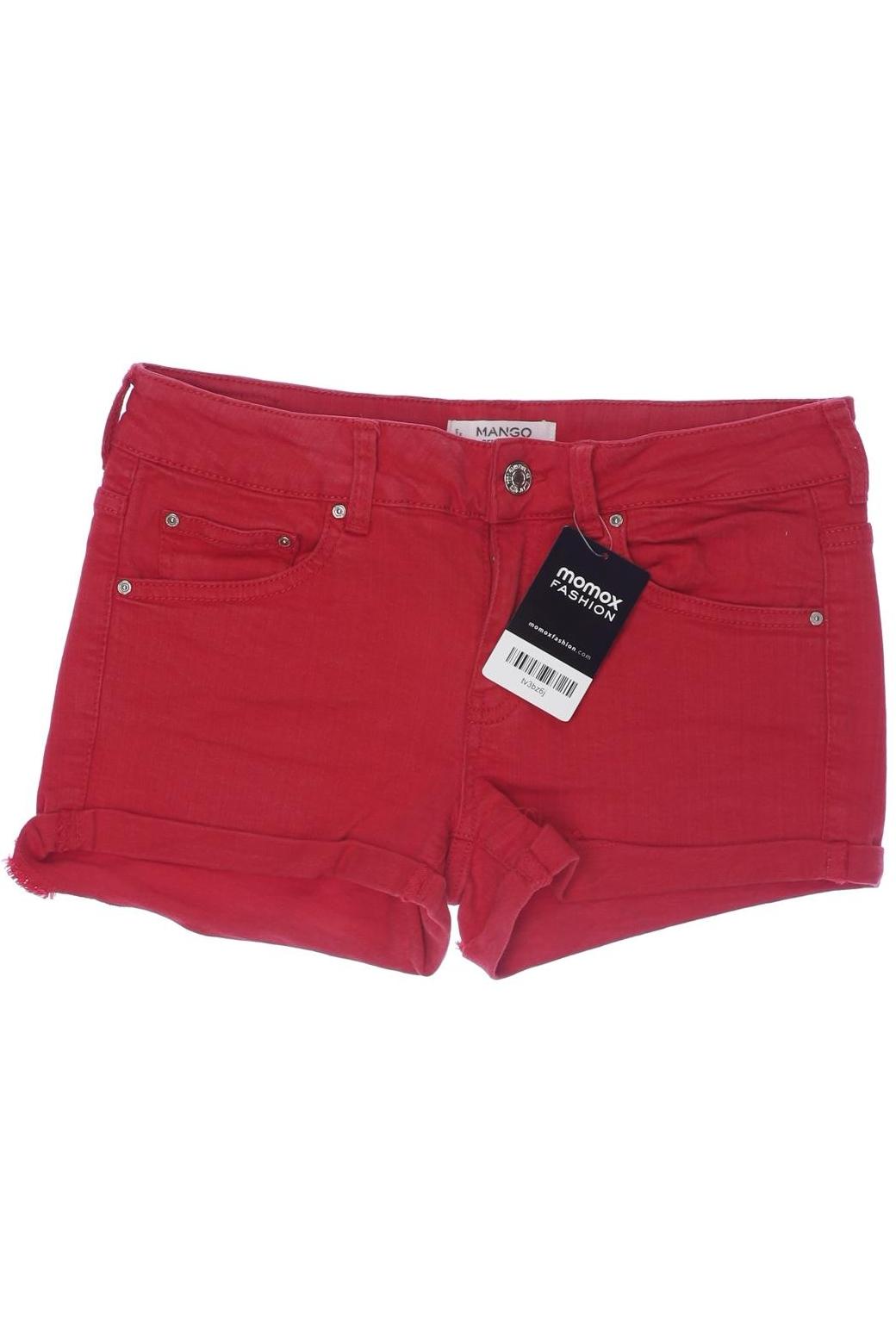 

Mango Damen Shorts, rot, Gr. 34