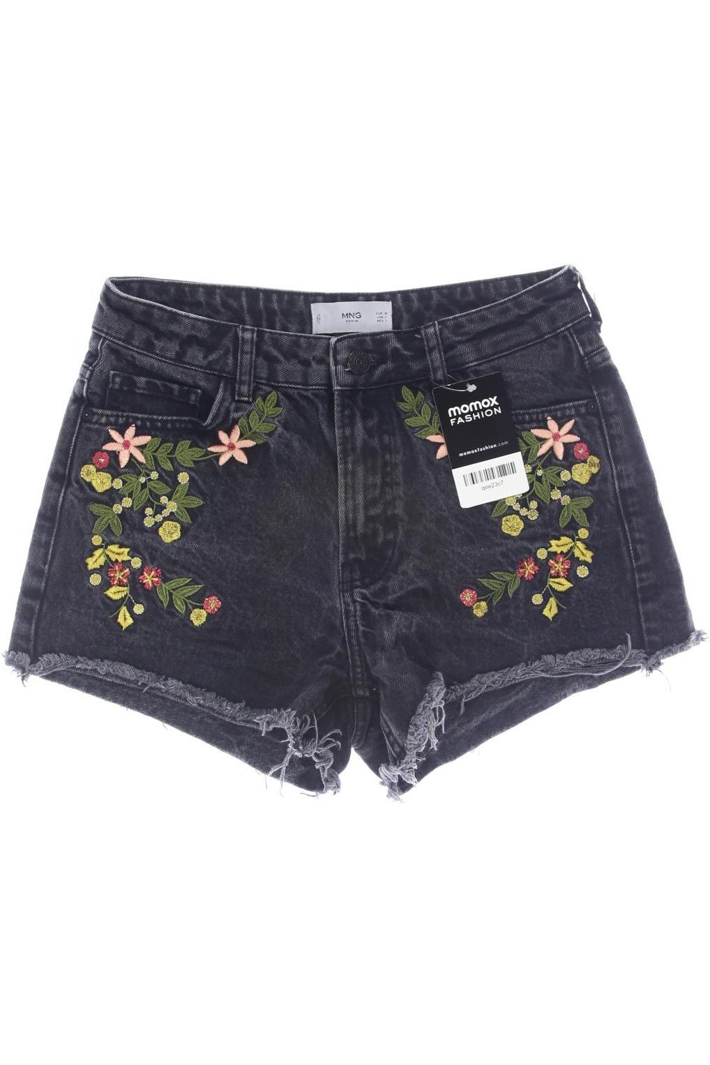 

Mango Damen Shorts, schwarz, Gr. 36