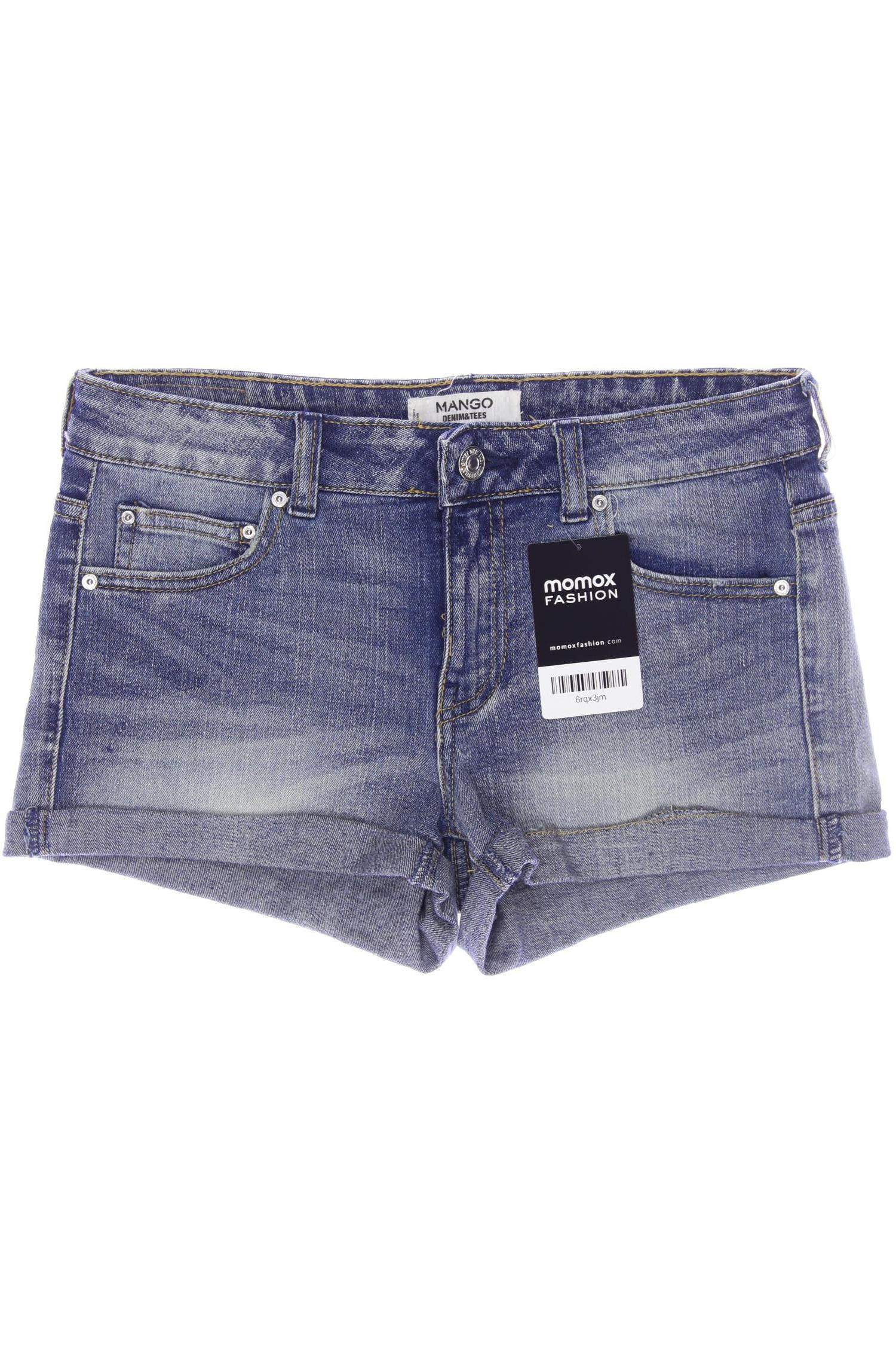 

Mango Damen Shorts, blau, Gr. 36