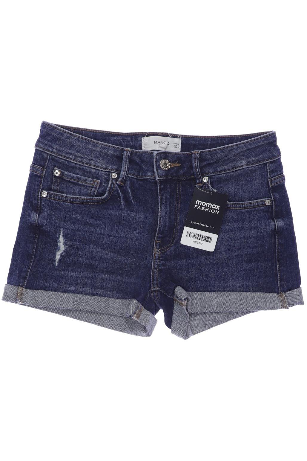 

Mango Damen Shorts, blau, Gr. 32